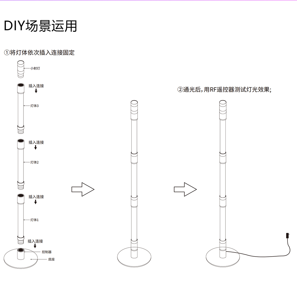 Floor lamp，Atmosphere lamp，Desktop atmosphere lamp，DIY LIGHTS，