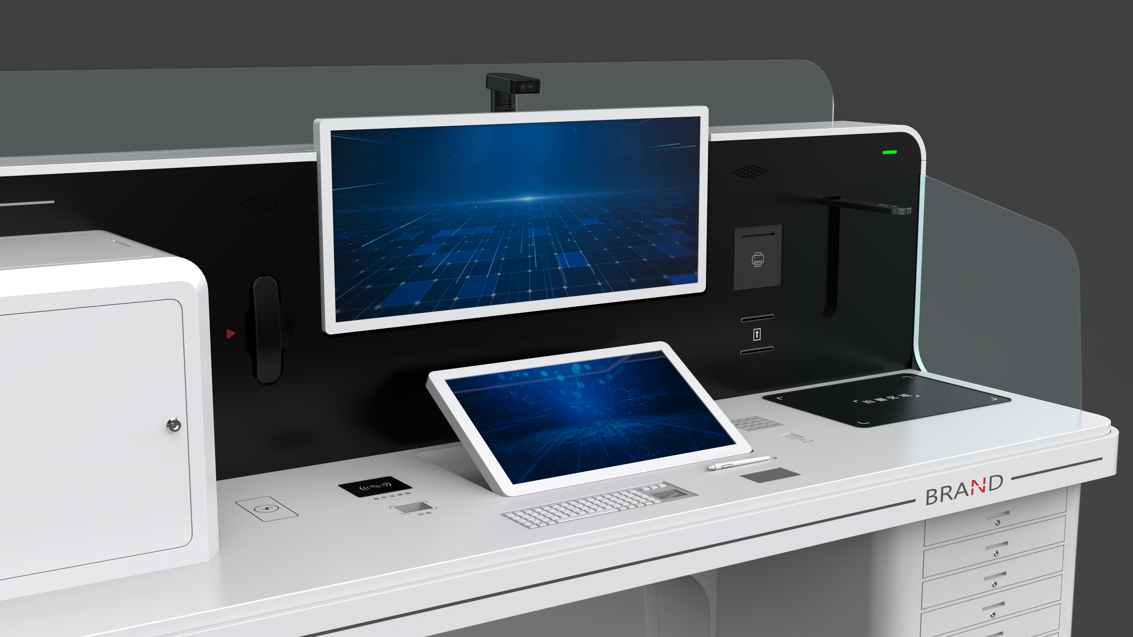 Intelligent service，Government Affairs Office，Convenience service，desk，