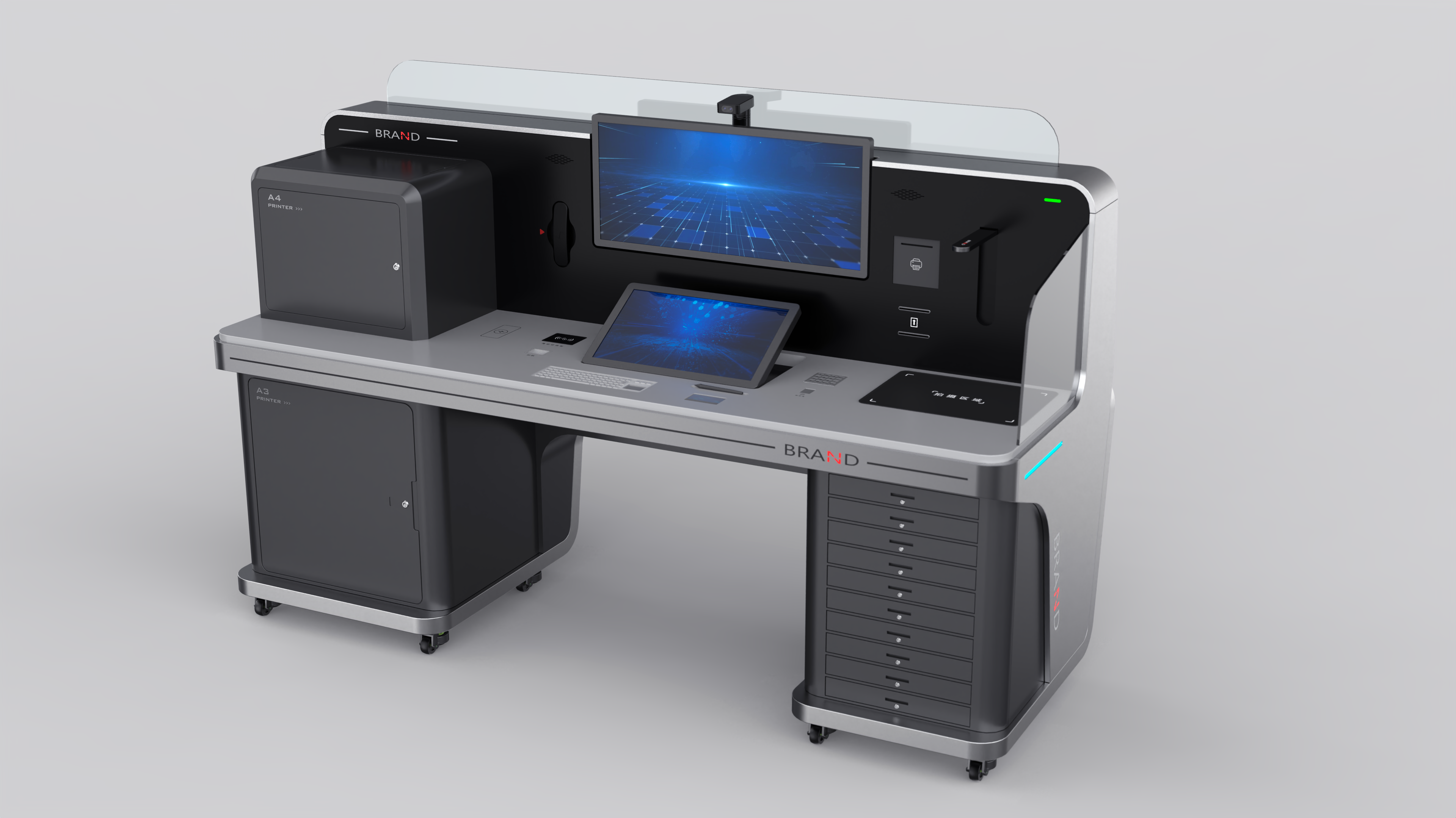 Intelligent service，Government Affairs Office，Convenience service，desk，