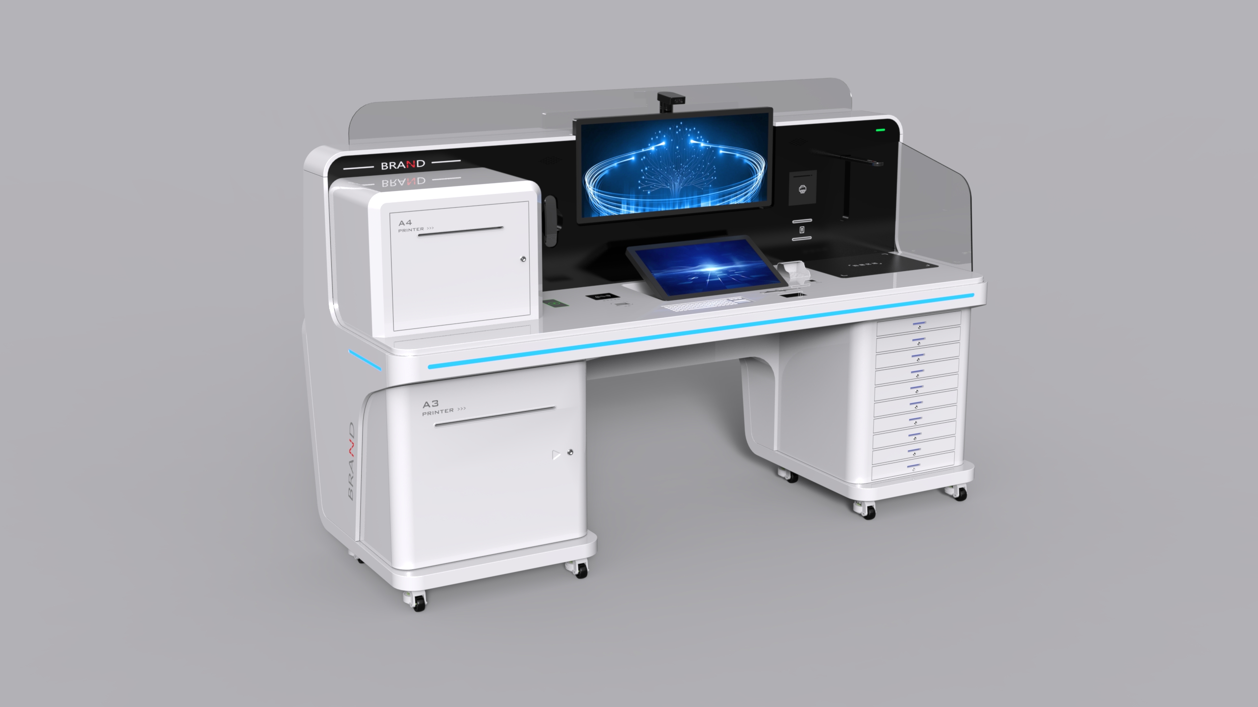 Intelligent service，Government Affairs Office，Convenience service，desk，