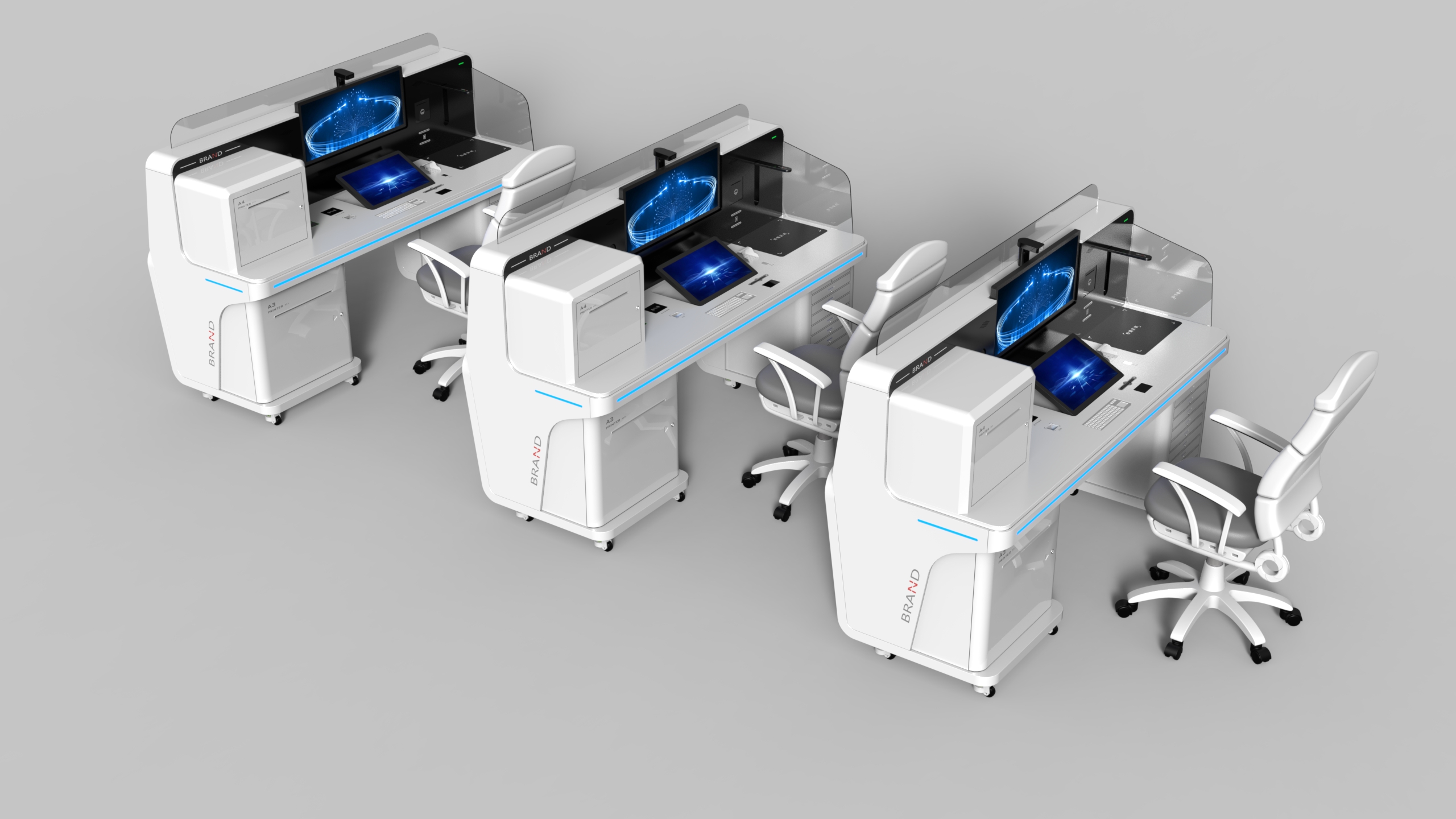 Intelligent service，Government Affairs Office，Convenience service，desk，