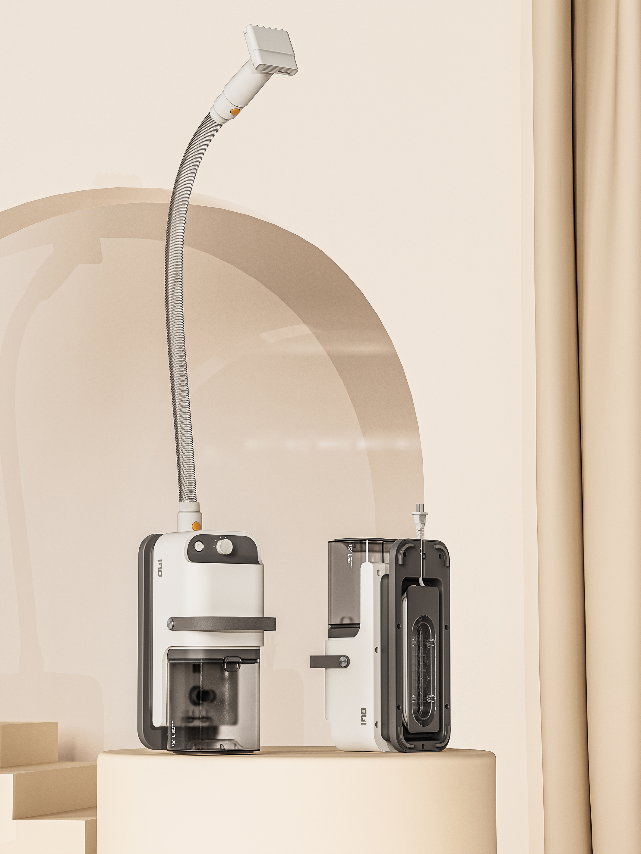 pet care machine，Integrated washing and blowing，Pets，Suction wool，Appearance design，Structural design，