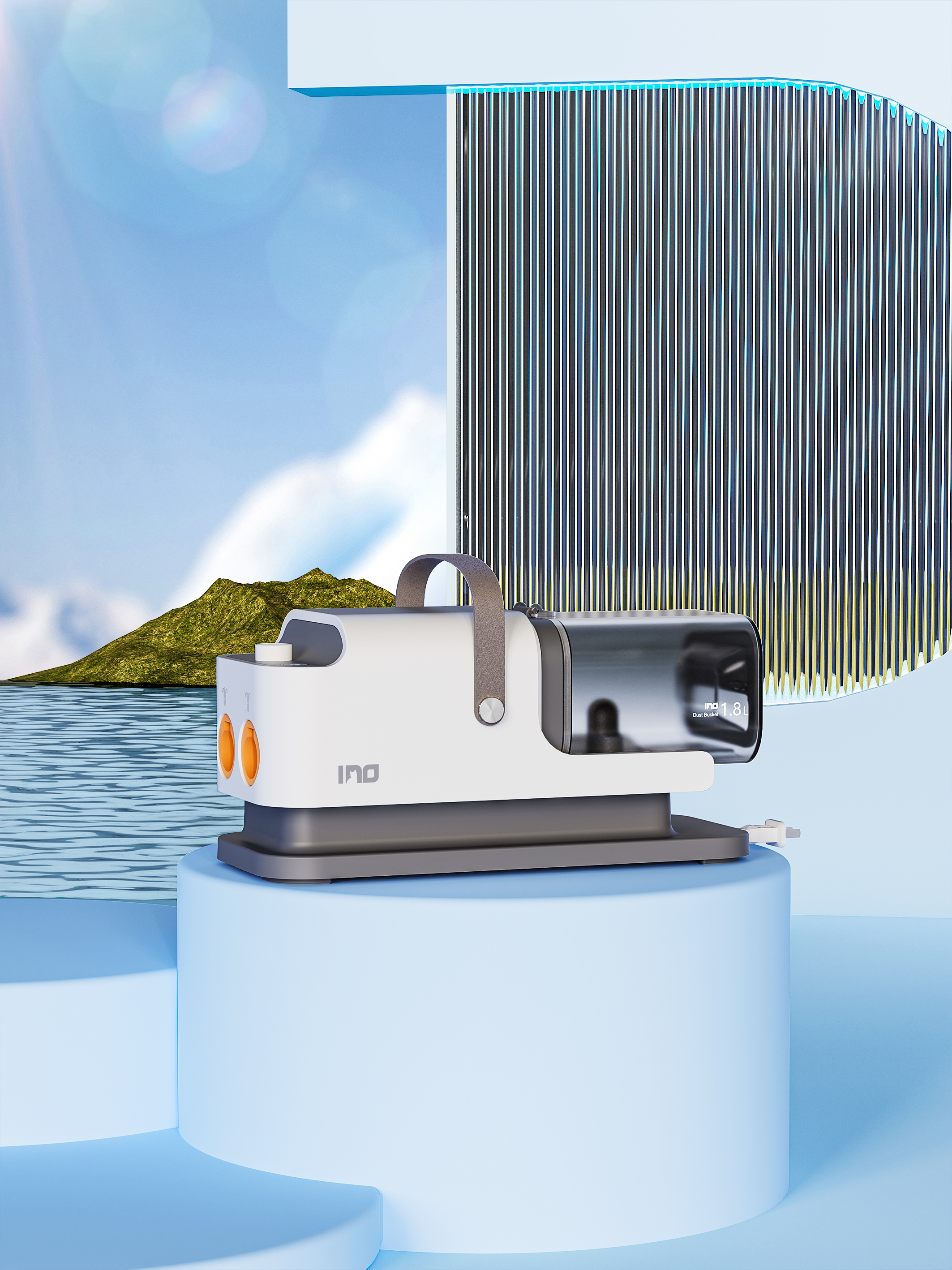 pet care machine，Integrated washing and blowing，Pets，Suction wool，Appearance design，Structural design，