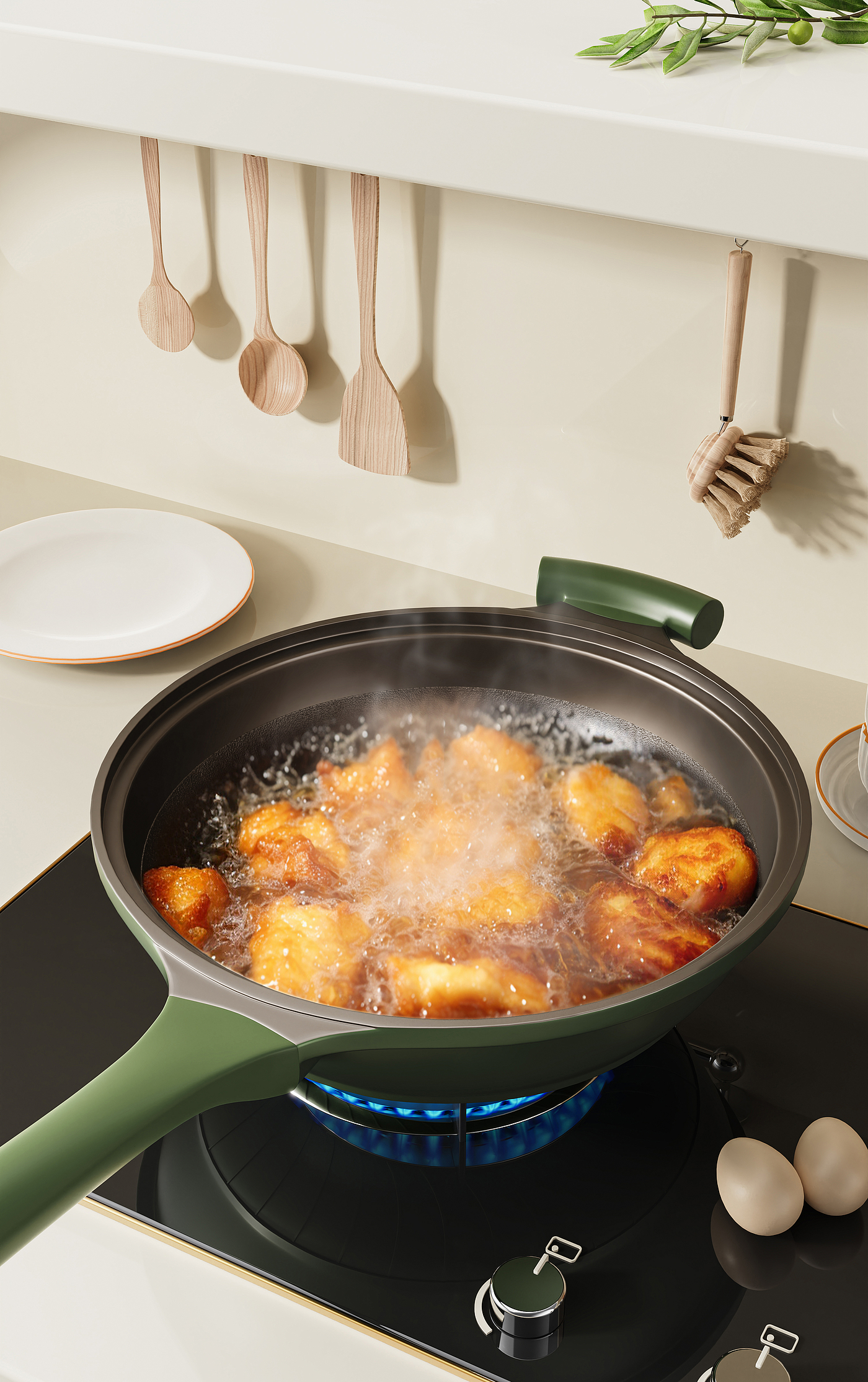 Keyshot rendering，Kitchenware，Product rendering，glass，