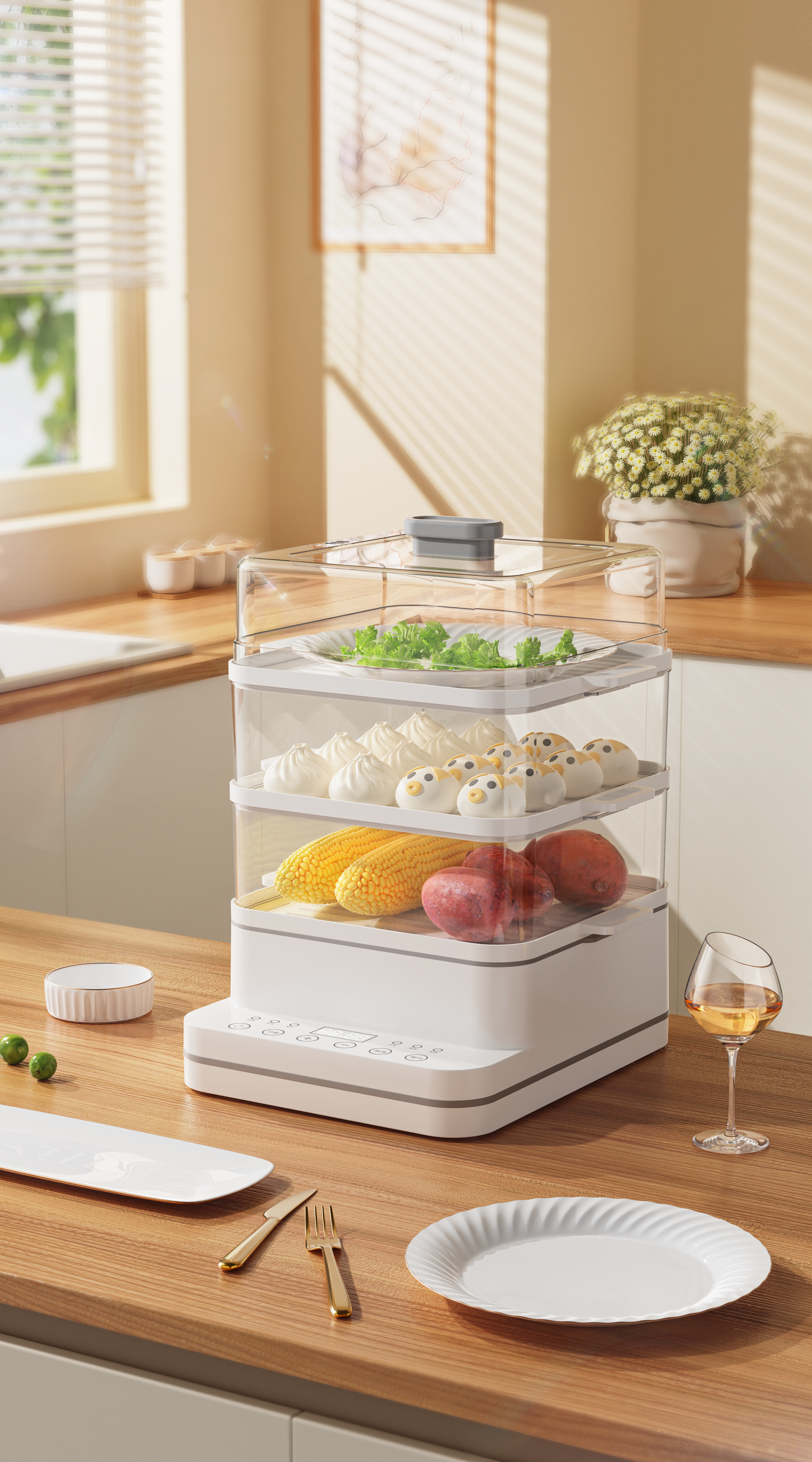 Keyshot rendering，Kitchenware，Product rendering，glass，