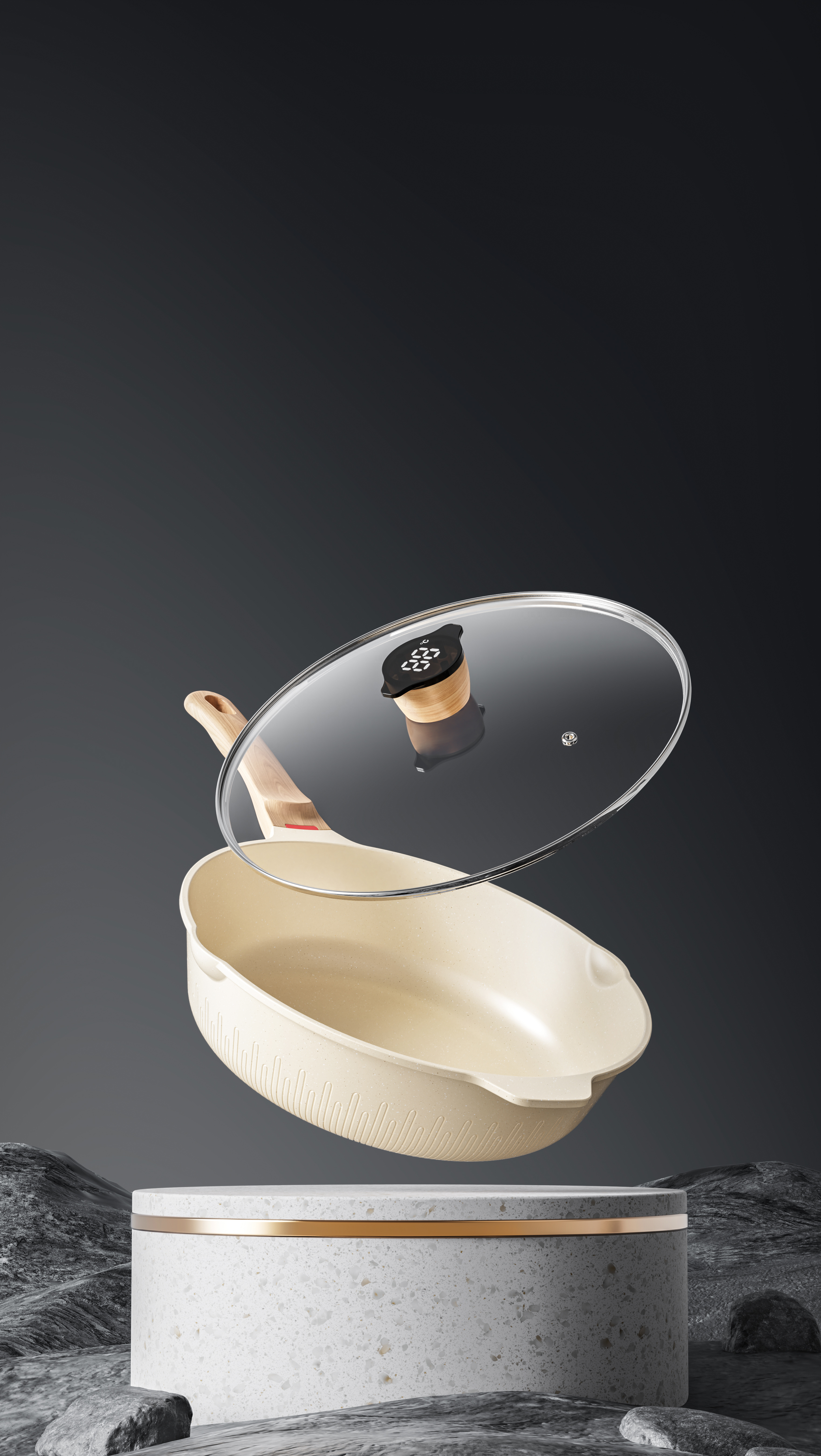 Keyshot rendering，Kitchenware，Product rendering，glass，