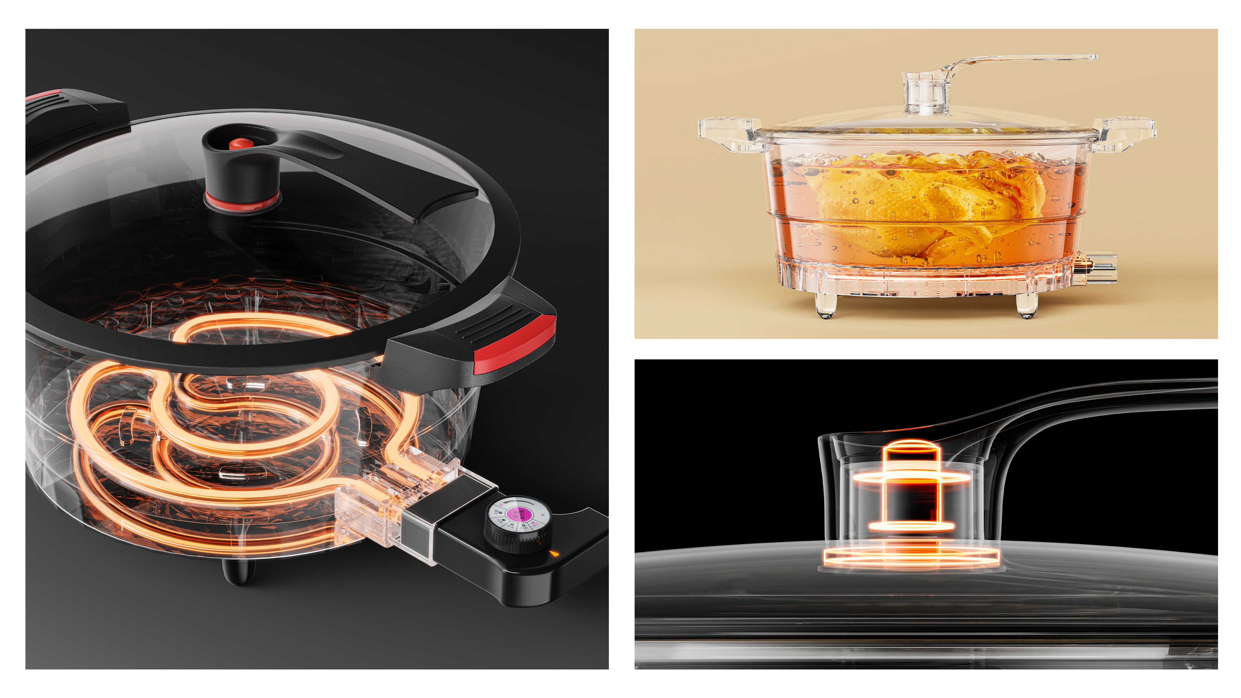 Keyshot rendering，Kitchenware，Product rendering，glass，