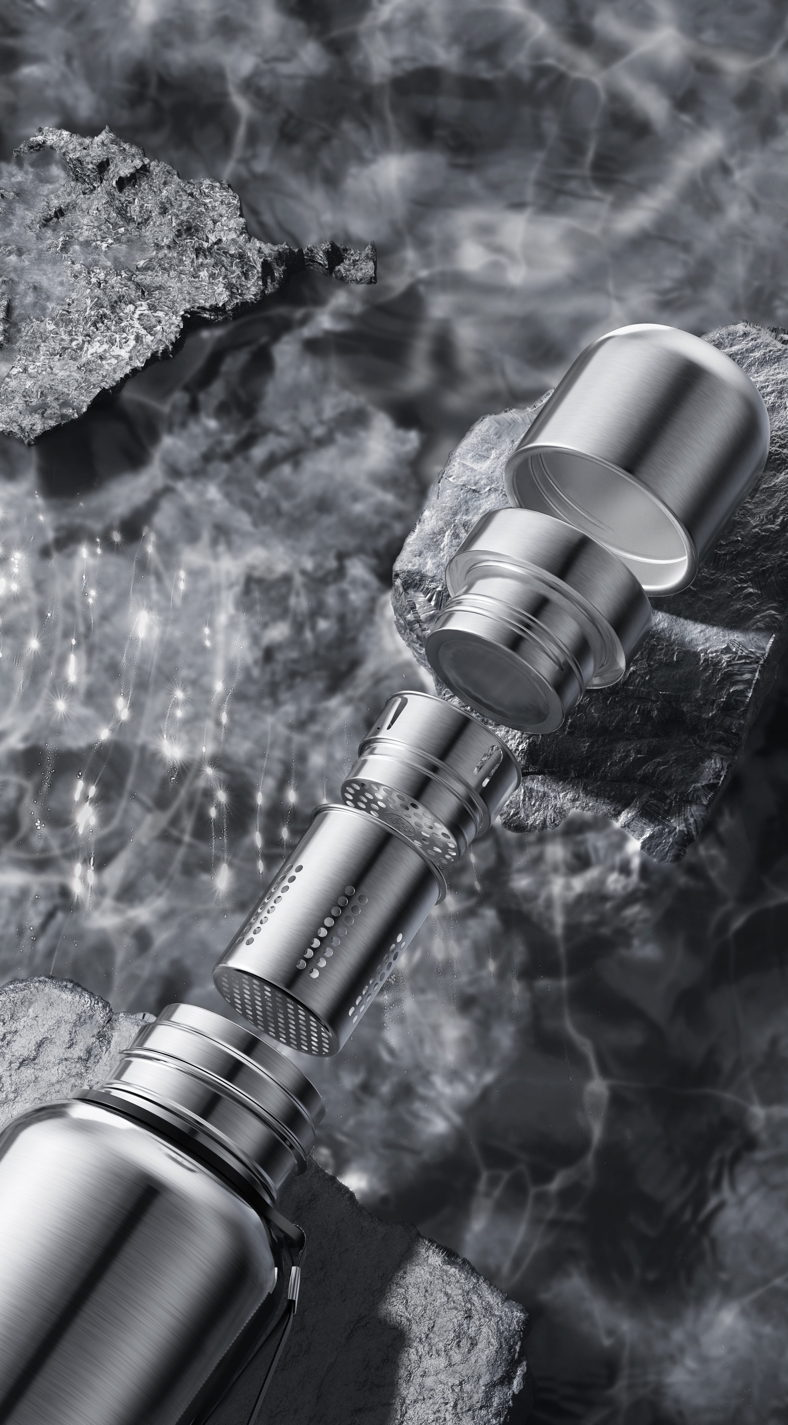 Keyshot rendering，Kitchenware，Product rendering，glass，