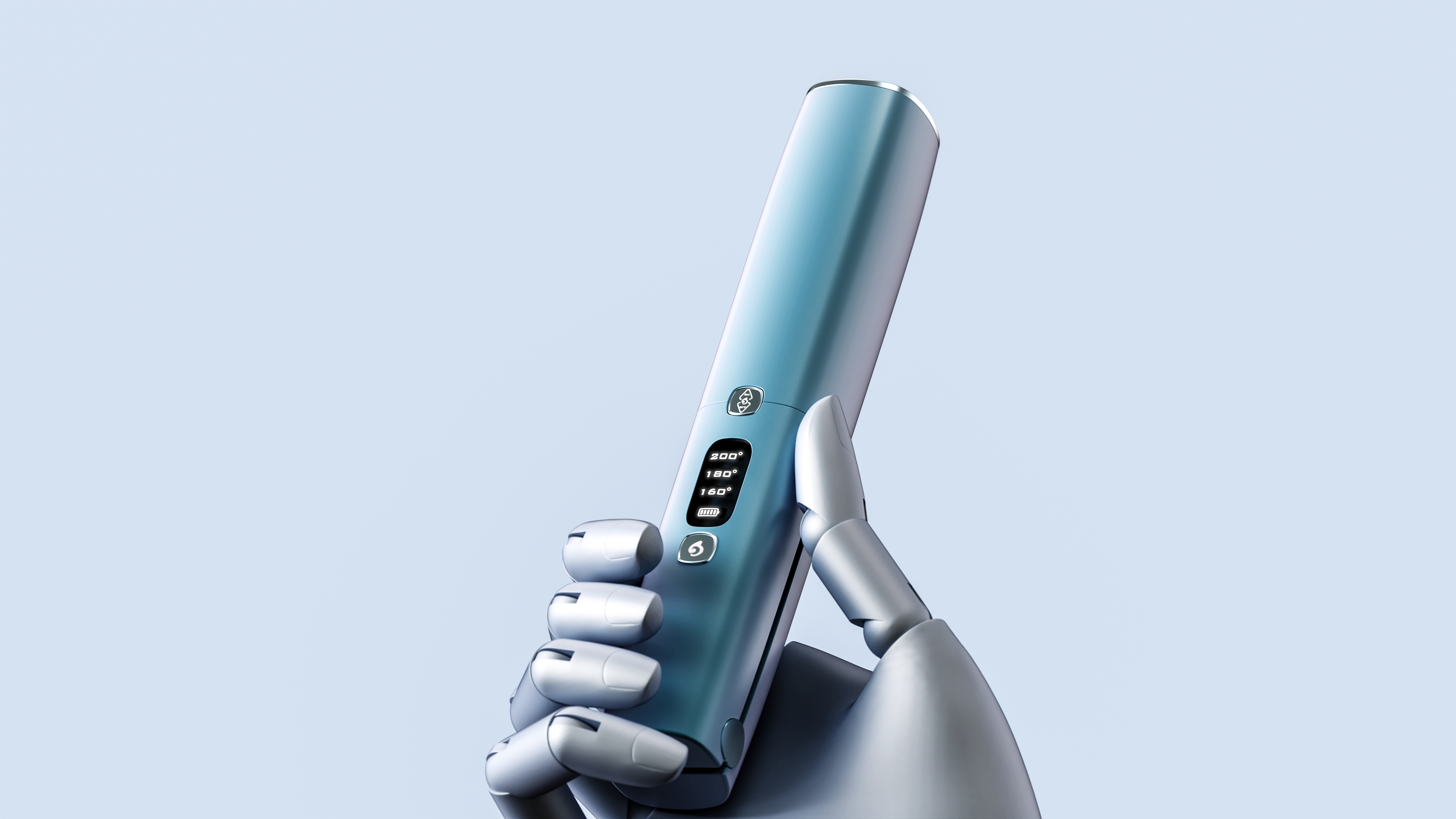 Straight hair stick，Simplicity，Metallic paint，electroplate，small home appliances，