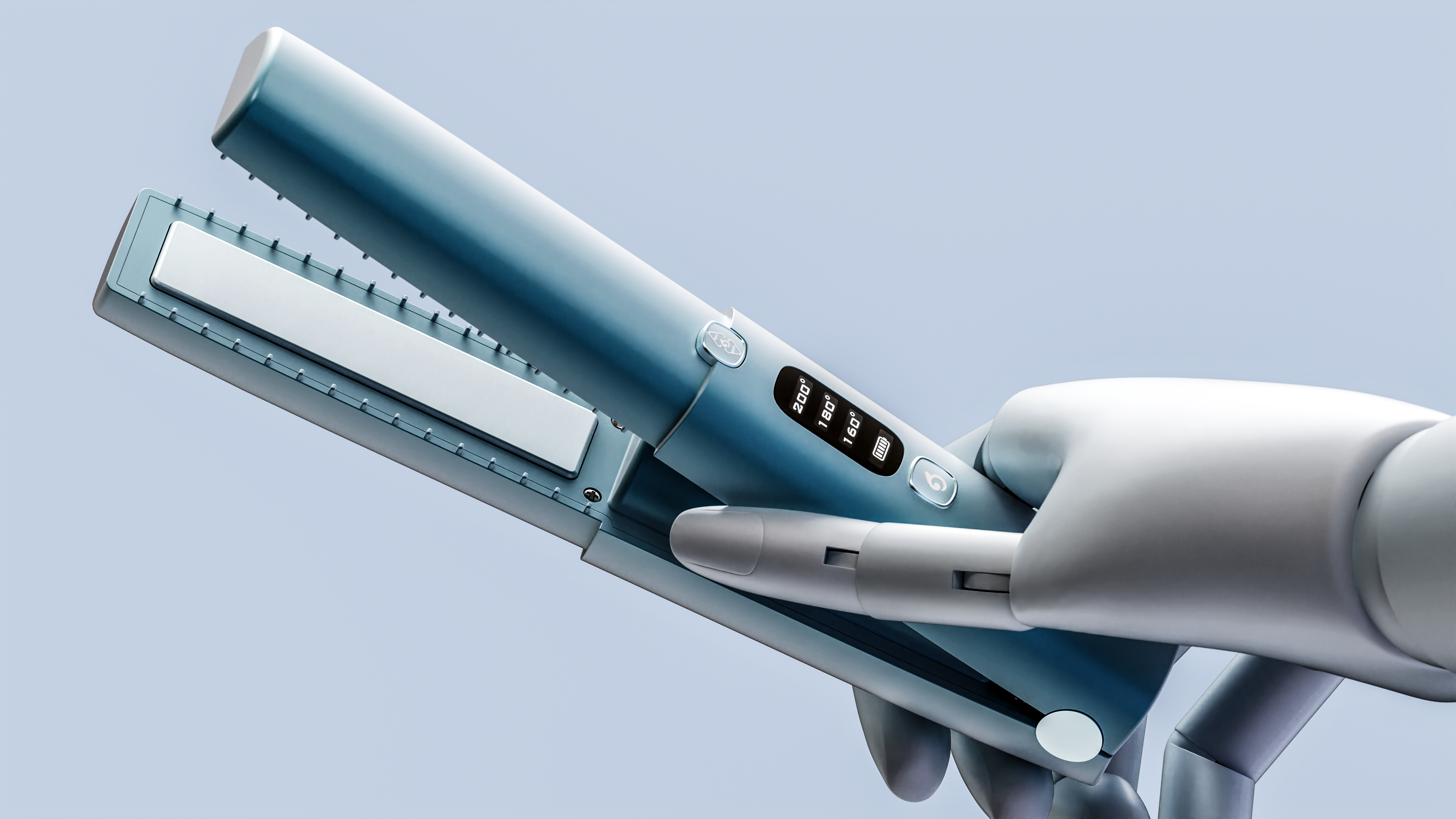 Straight hair stick，Simplicity，Metallic paint，electroplate，small home appliances，