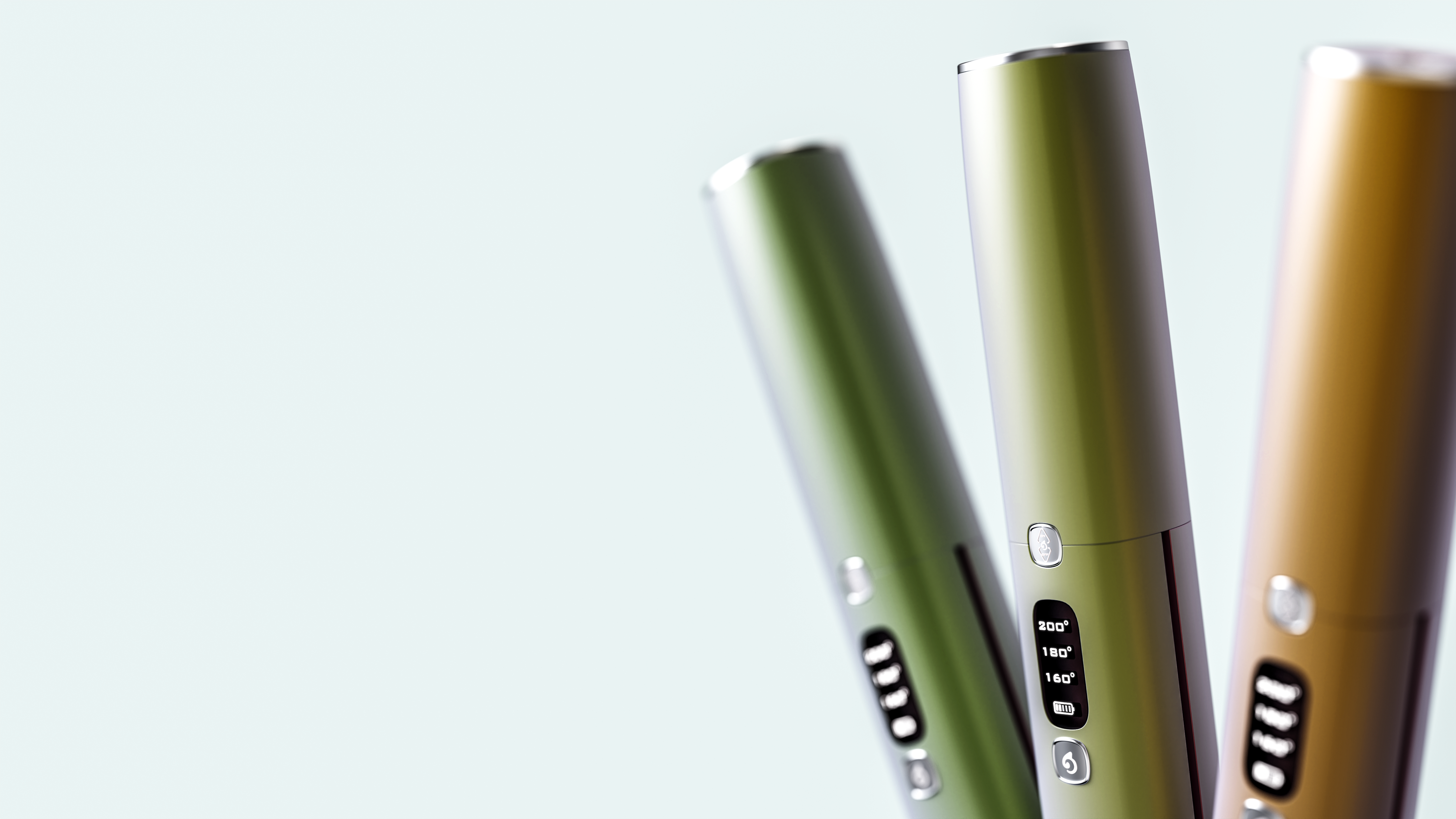 Straight hair stick，Simplicity，Metallic paint，electroplate，small home appliances，