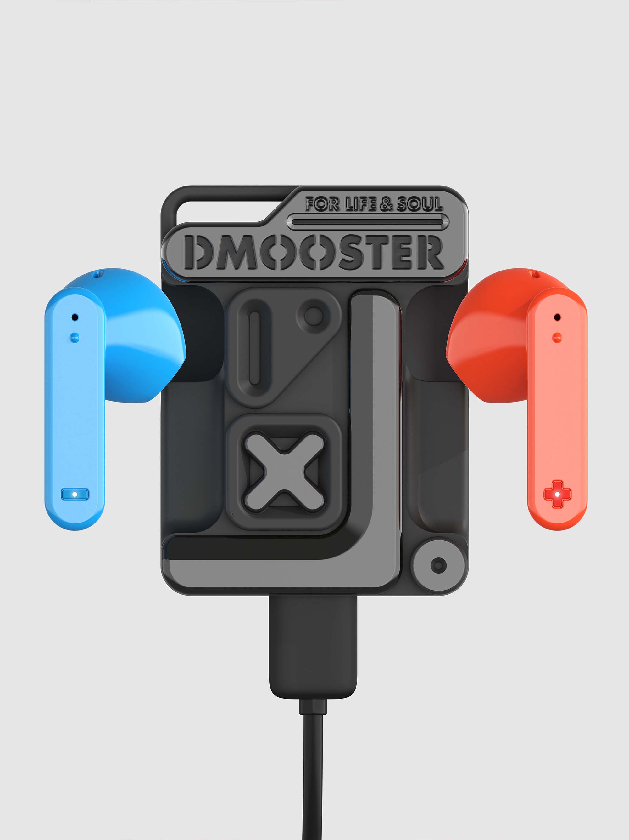 Big Monster，Bluetooth headset，dmooster，industrial design，3C products，headset，Chaopin，3C products，