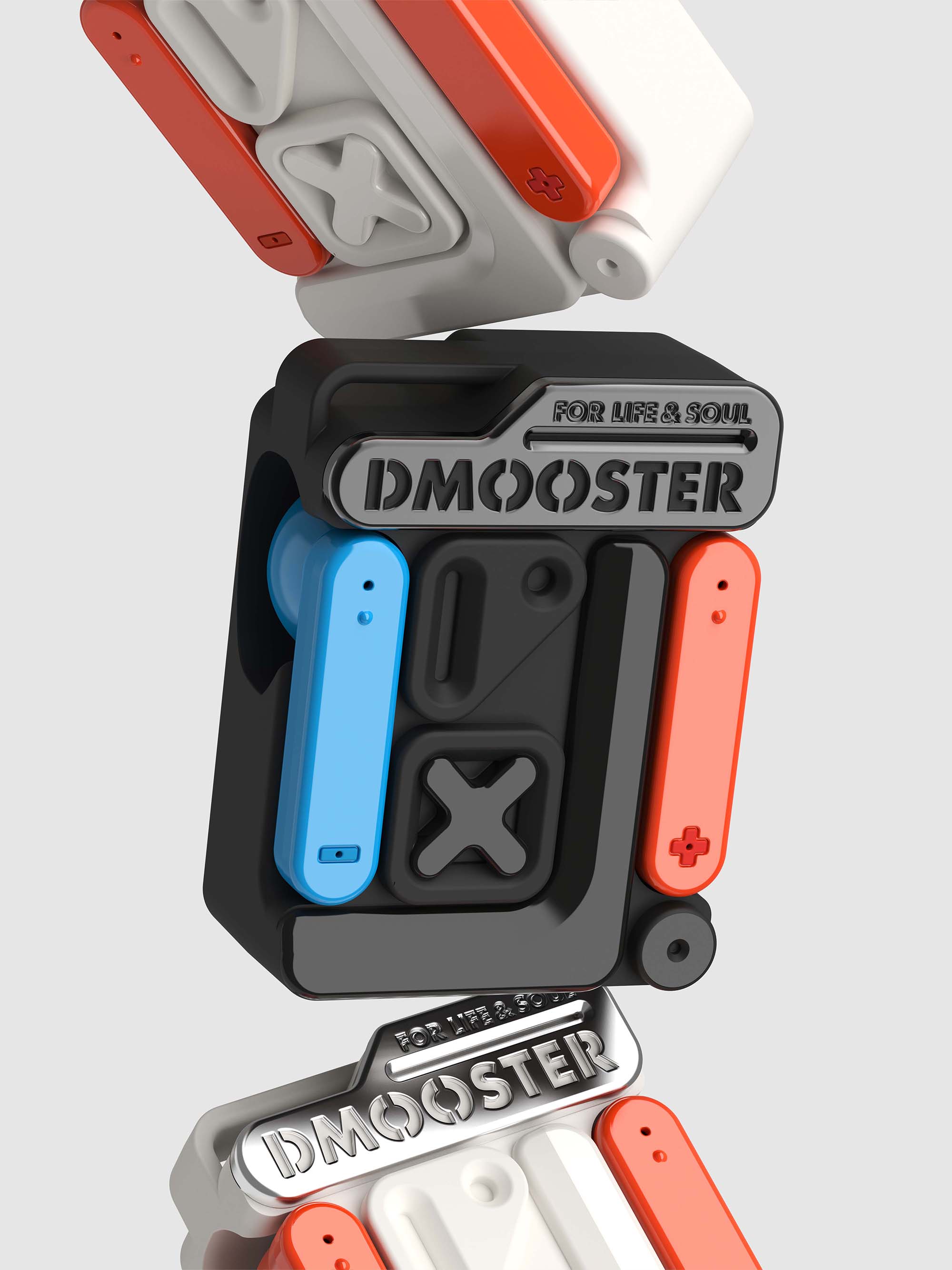 Big Monster，Bluetooth headset，dmooster，industrial design，3C products，headset，Chaopin，3C products，