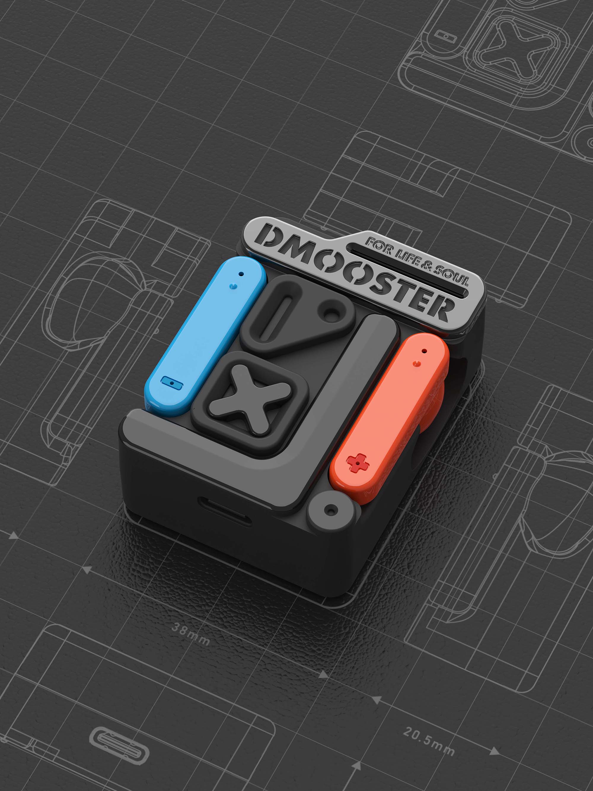 Big Monster，Bluetooth headset，dmooster，industrial design，3C products，headset，Chaopin，3C products，