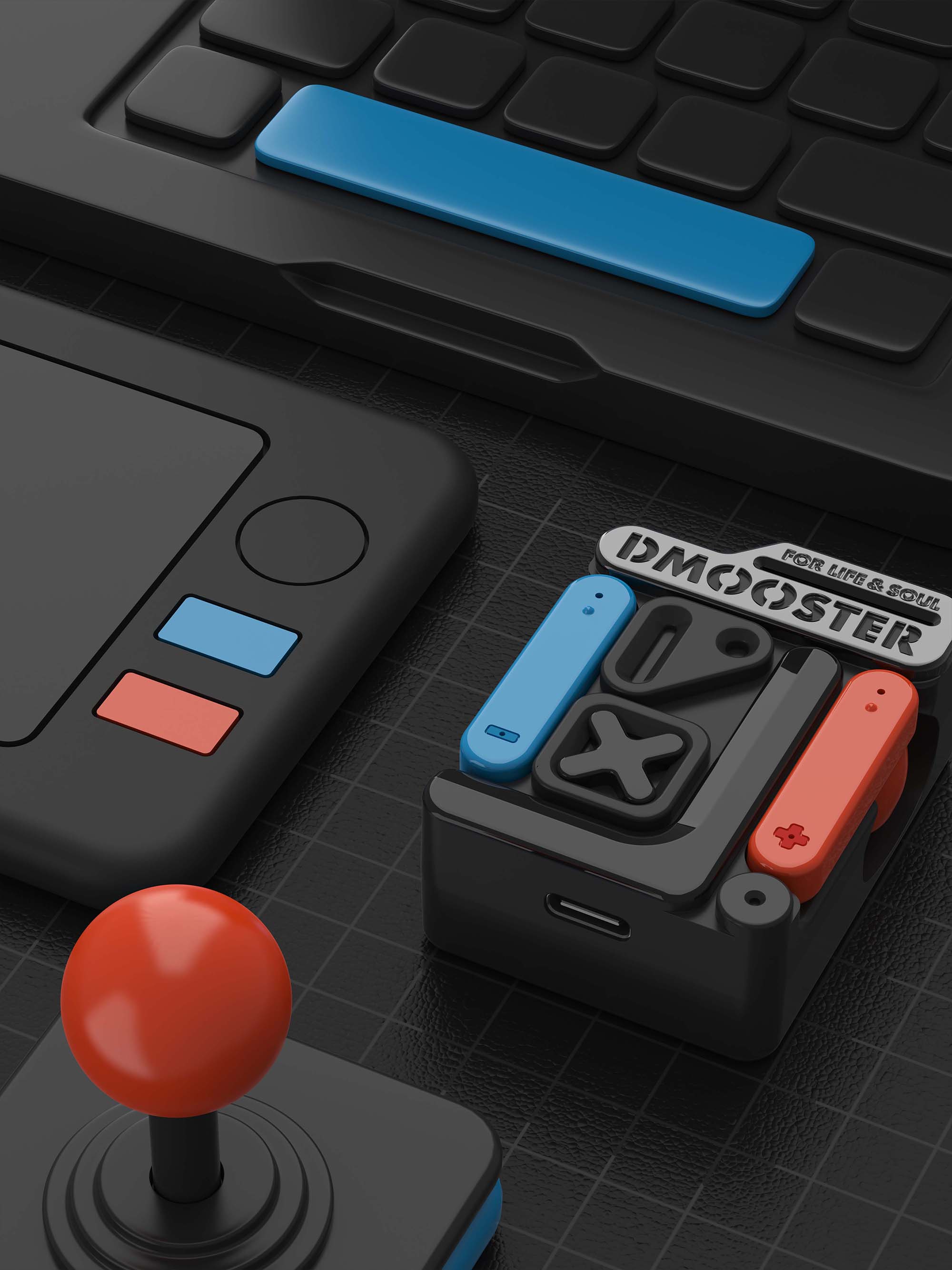 Big Monster，Bluetooth headset，dmooster，industrial design，3C products，headset，Chaopin，3C products，