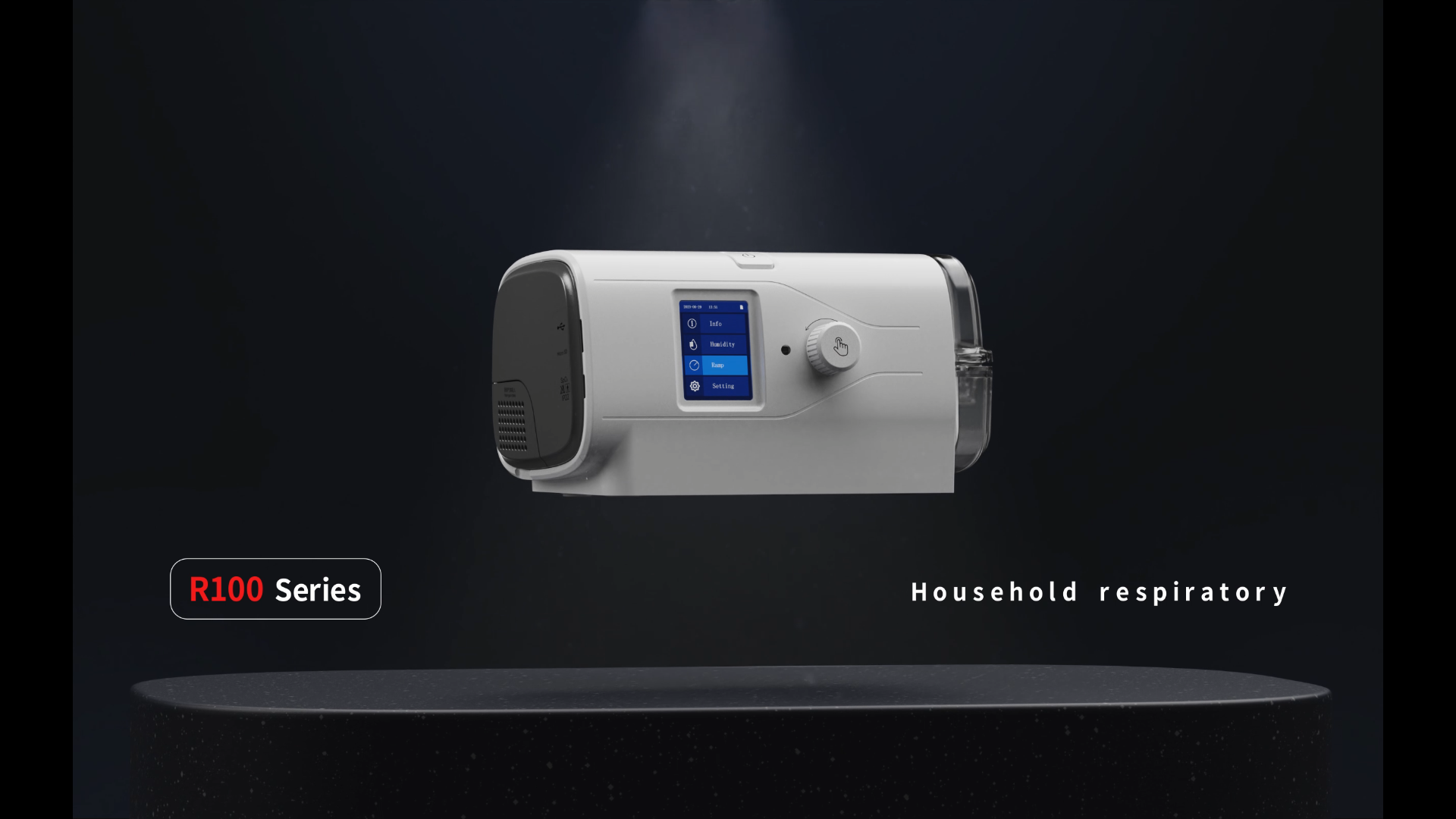 three-dimensional animation，respirator，