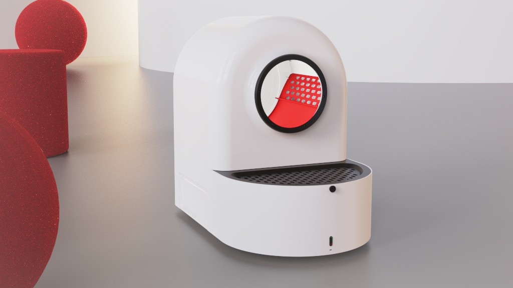 Intelligent litter box, fully automatic, really fully automatic，