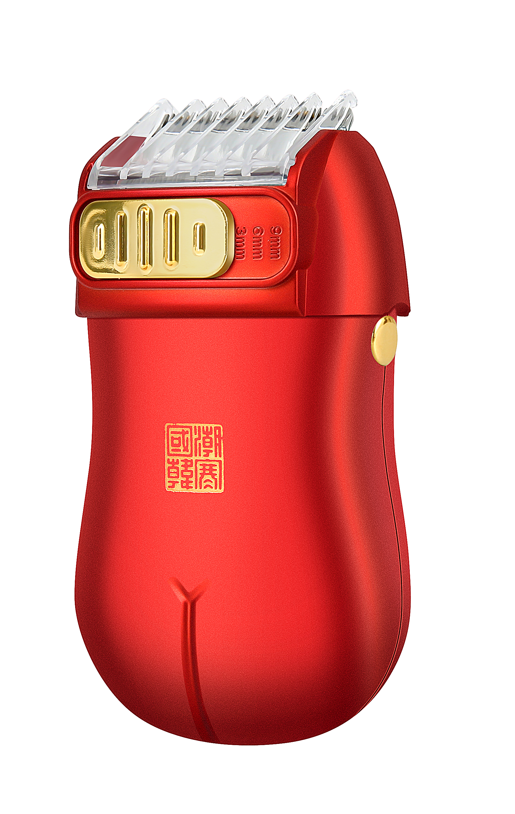 Baby hair clipper，Gold swallowing beast，Wall，National tide，Chinese style，Wahl，Chinese Red，high-end，