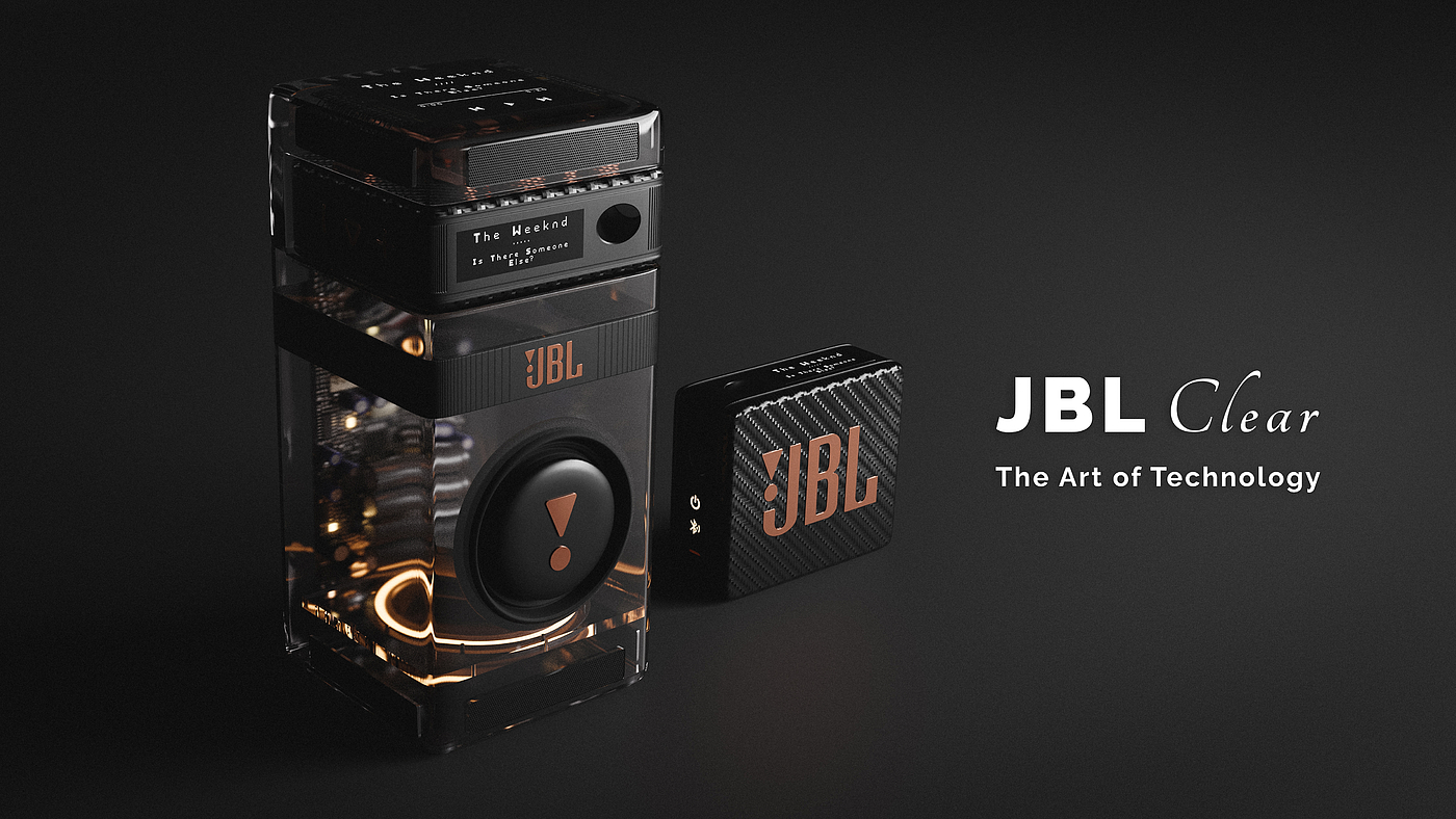 multi-function，design，jbl，3D modeling，