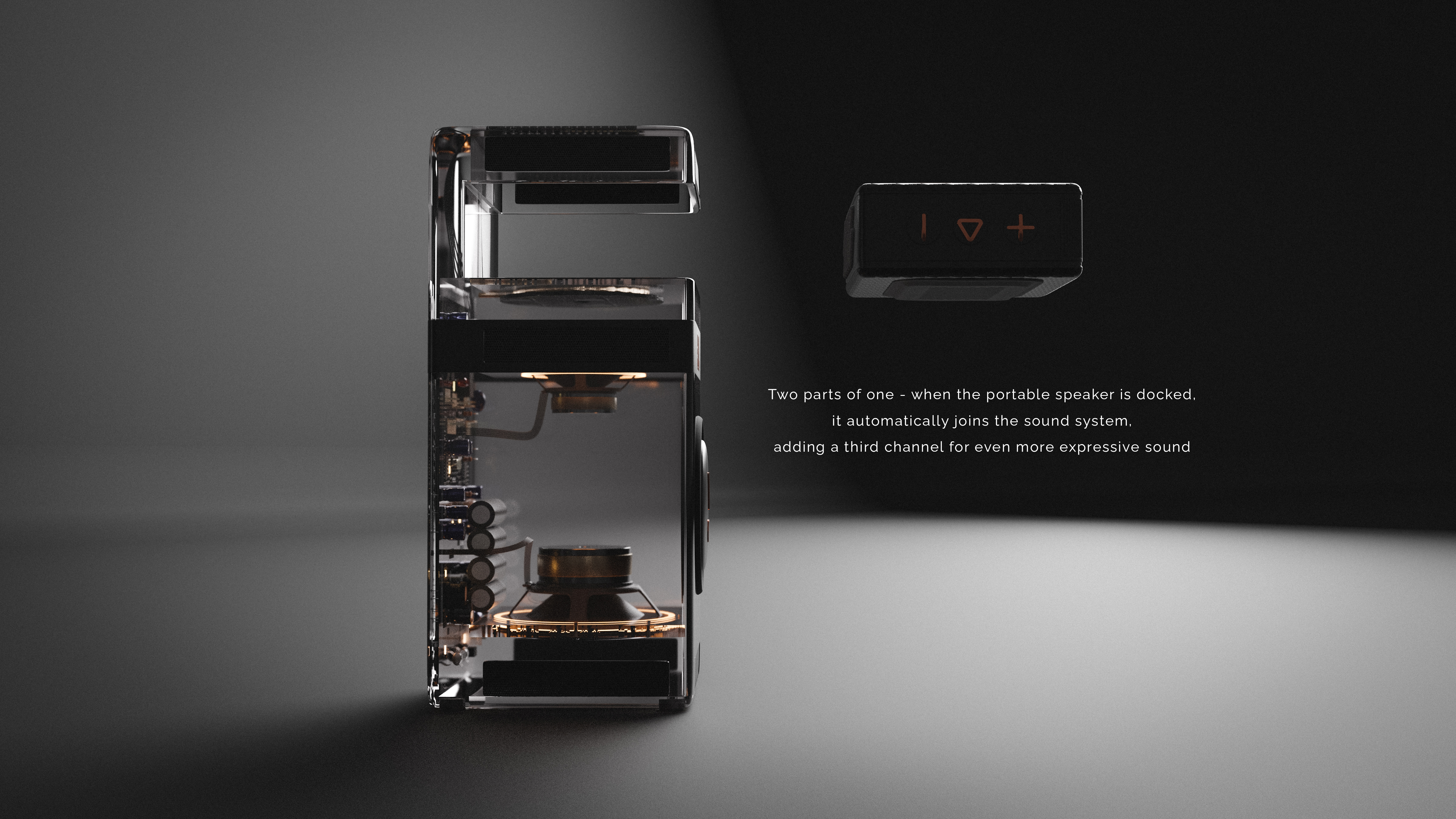 multi-function，design，jbl，3D modeling，