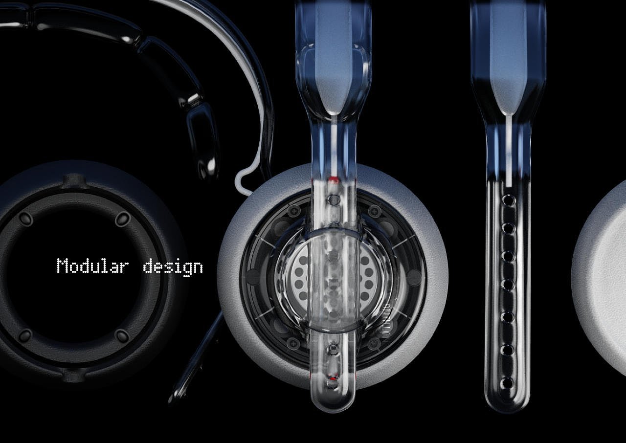 耳机，透明设计，模块化，AirPods Max，