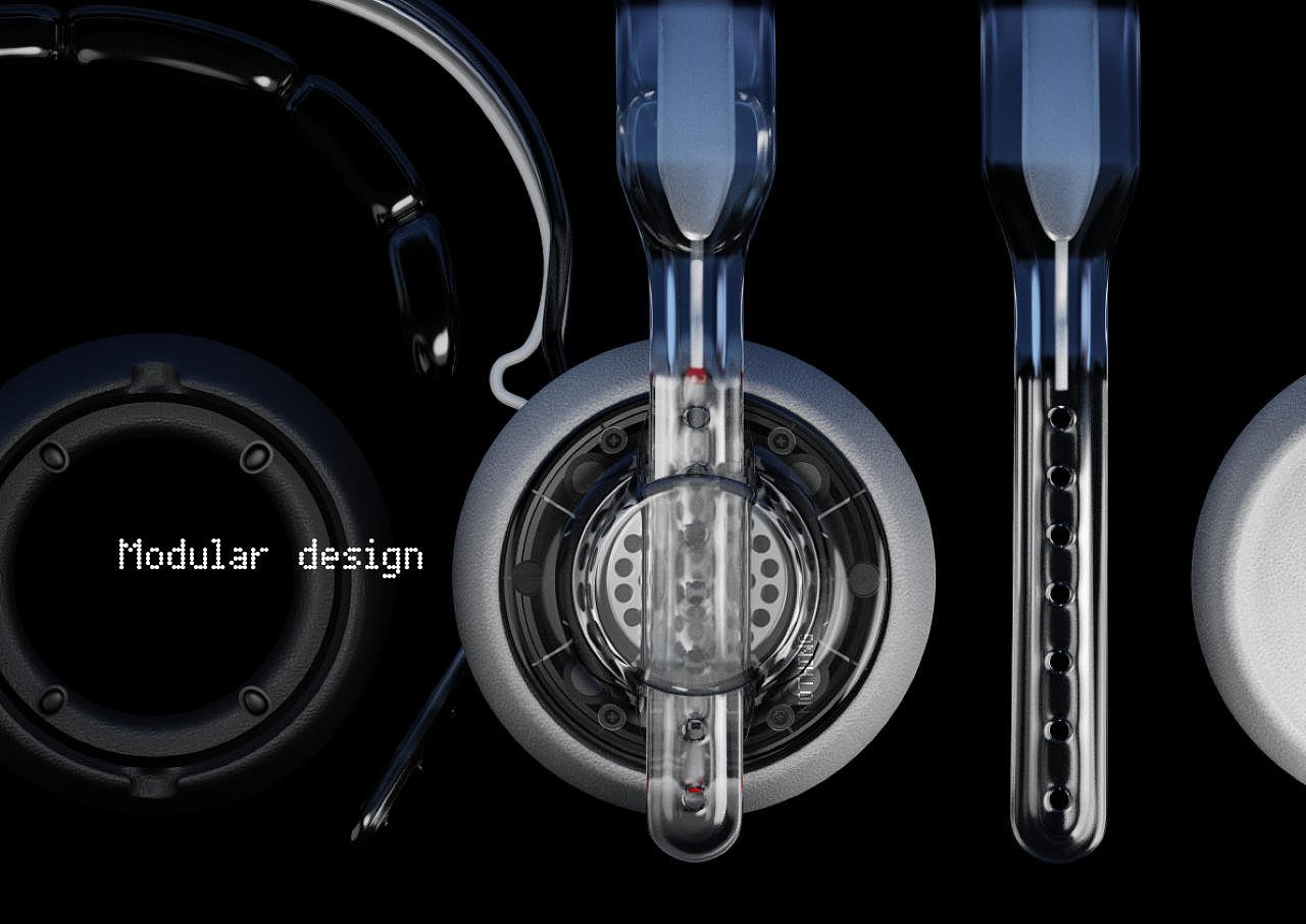headset，Transparent design，modularization，AirPods Max，