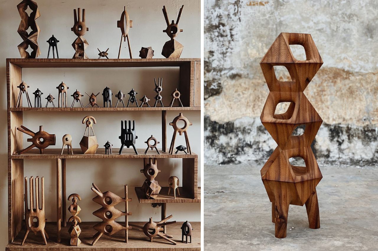 Sculpture，Design，Art，geometric pattern，