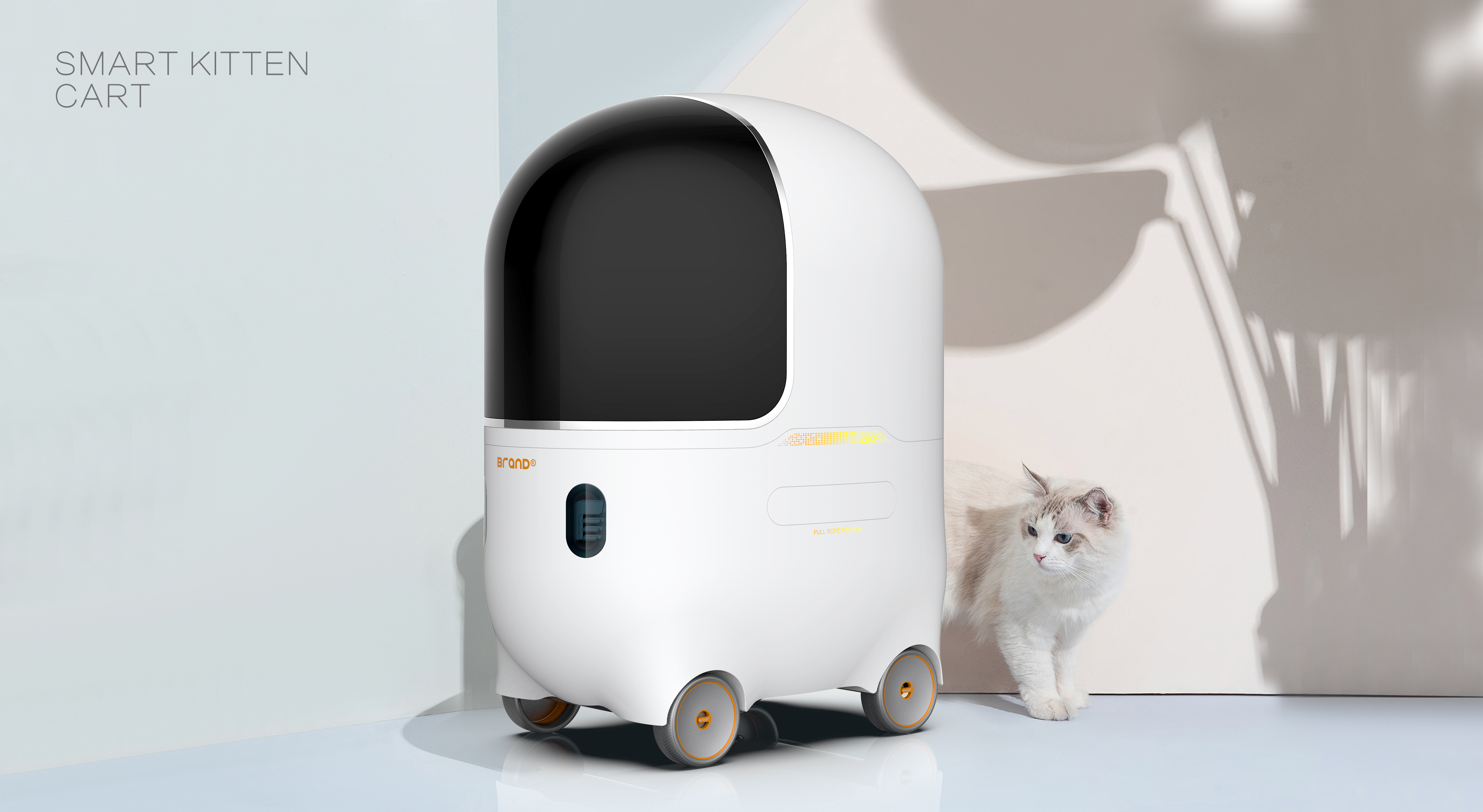 Pet cart，Pet travel，Pet products design，Intelligent cart，Cat Cart，Pet trolley case，garden cart，Intellectualization，