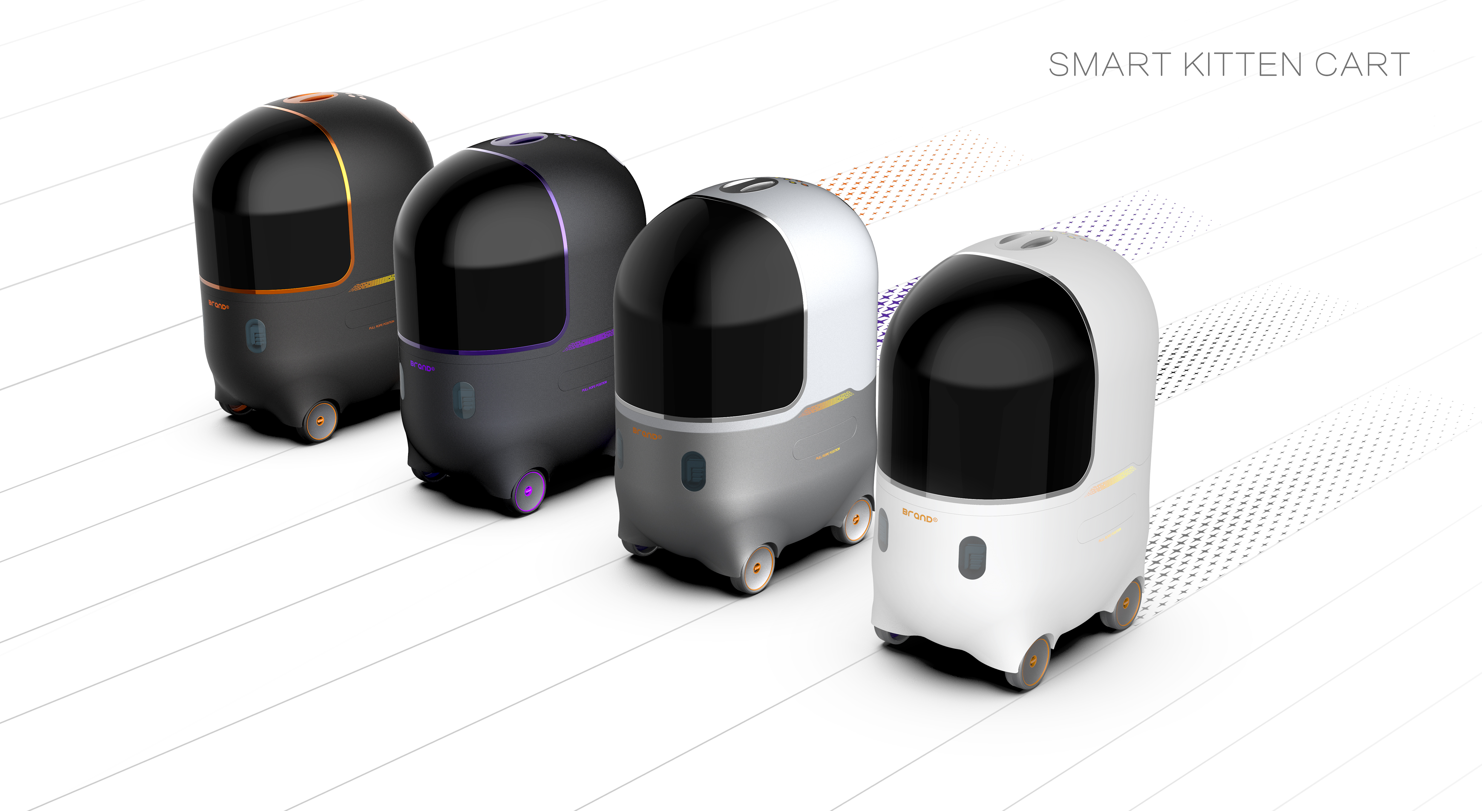 Pet cart，Pet travel，Pet products design，Intelligent cart，Cat Cart，Pet trolley case，garden cart，Intellectualization，