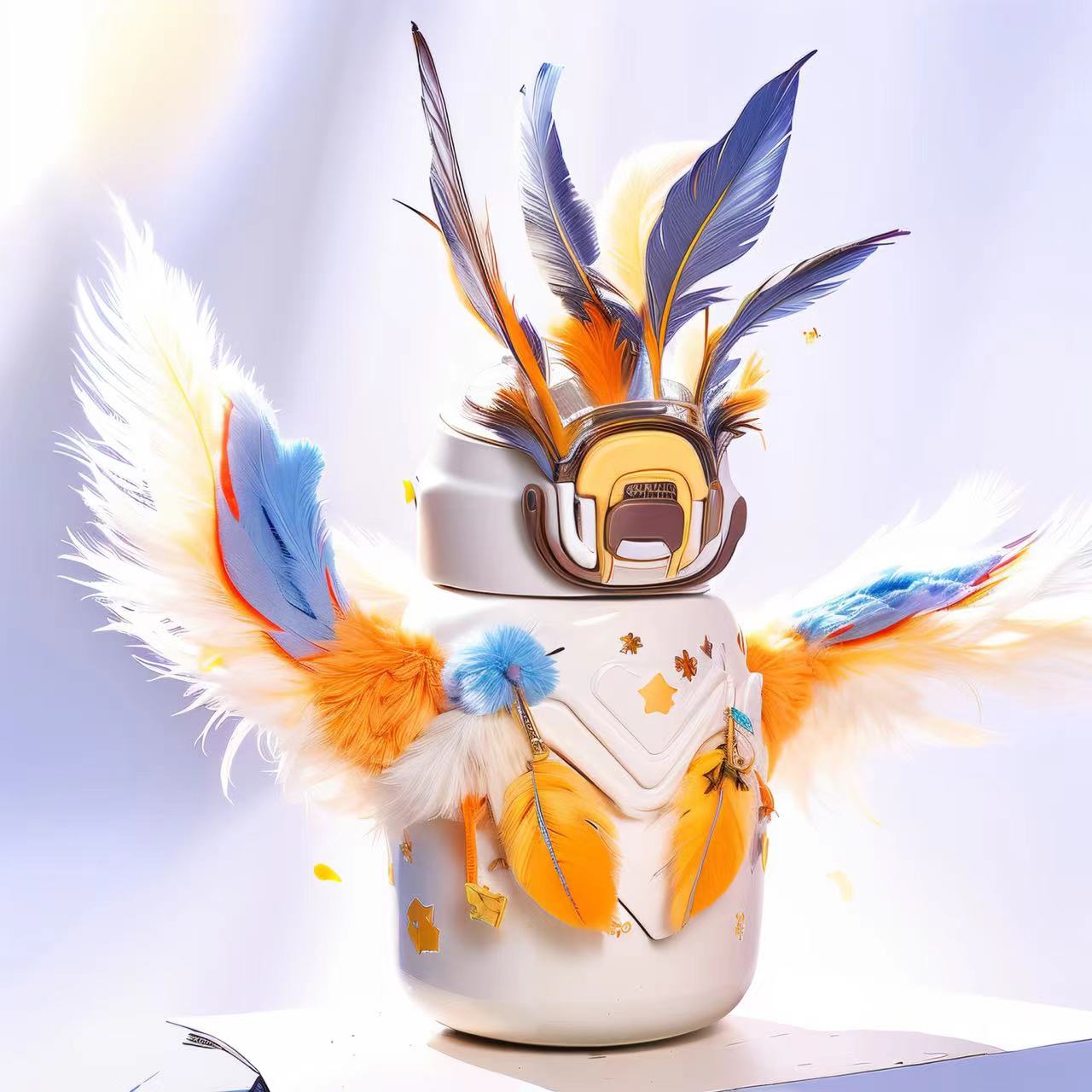 SD，Big belly cup，Atmosphere sense，