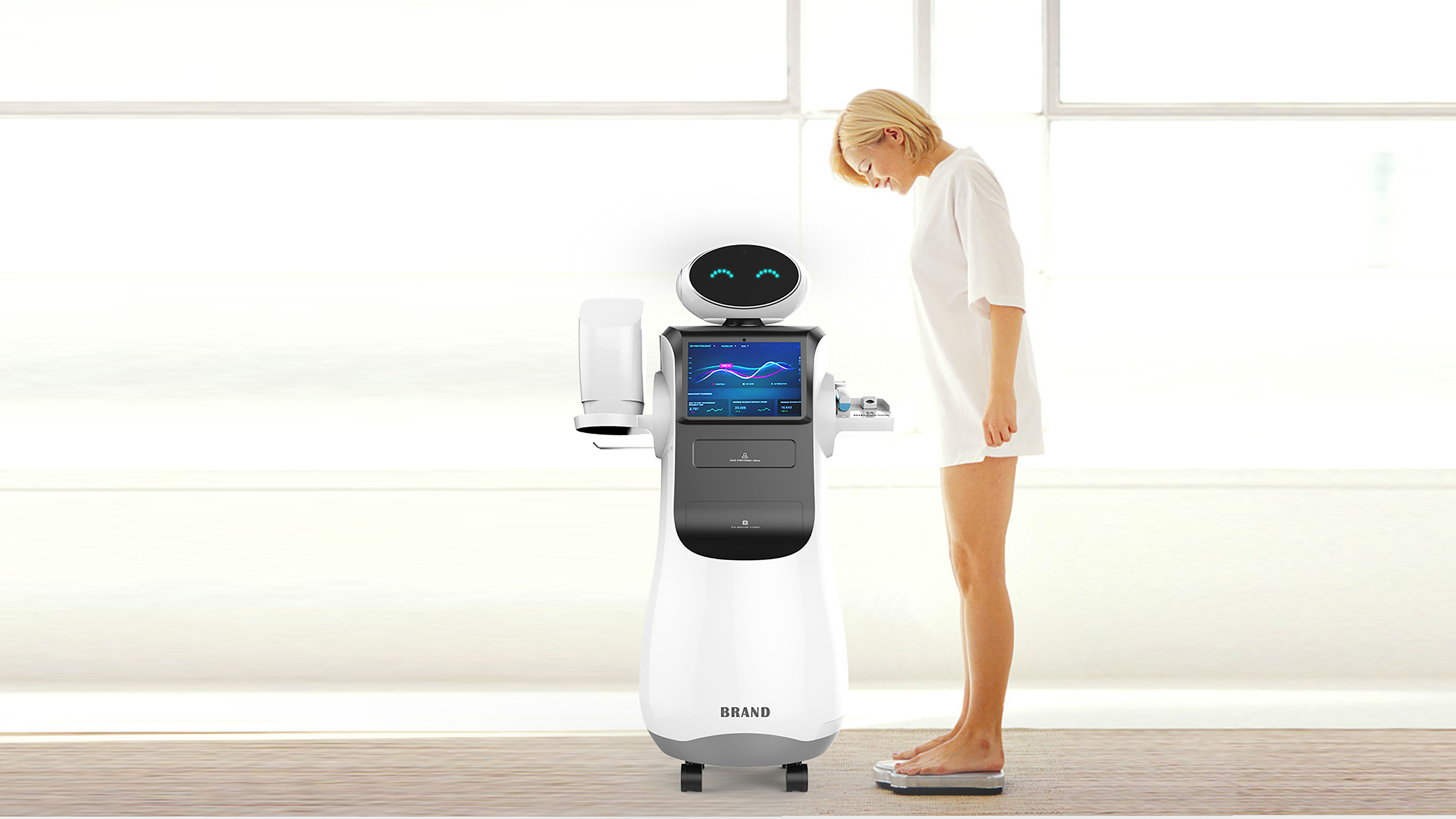 intelligence，intelligent robot，robot，physical examination，Physical examination robot，