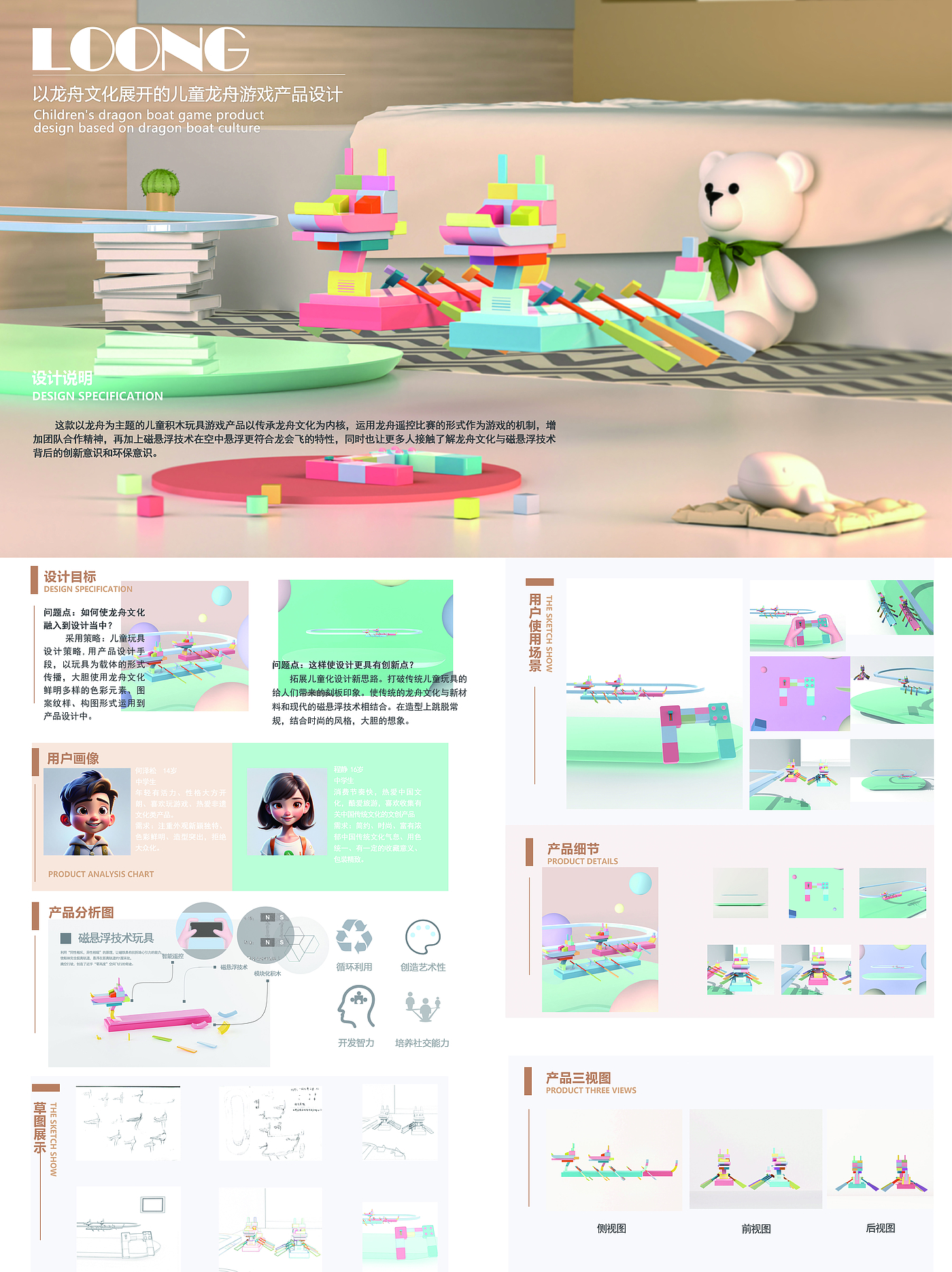 Children's Toys，product design，magnetic suspension，remote control，Internship，