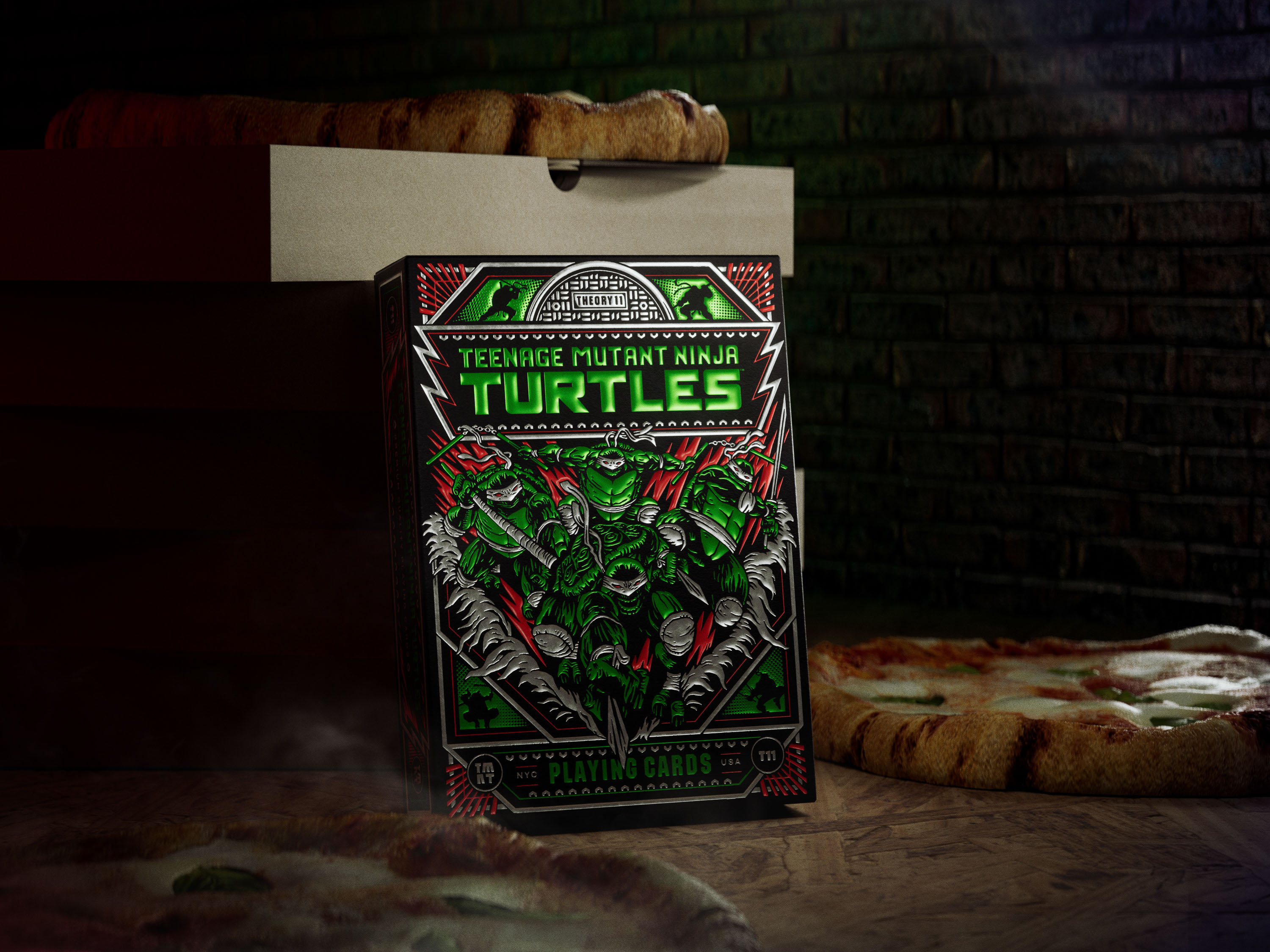 cgi，poker，card，originality，Teenage Mutant Ninja Turtles，