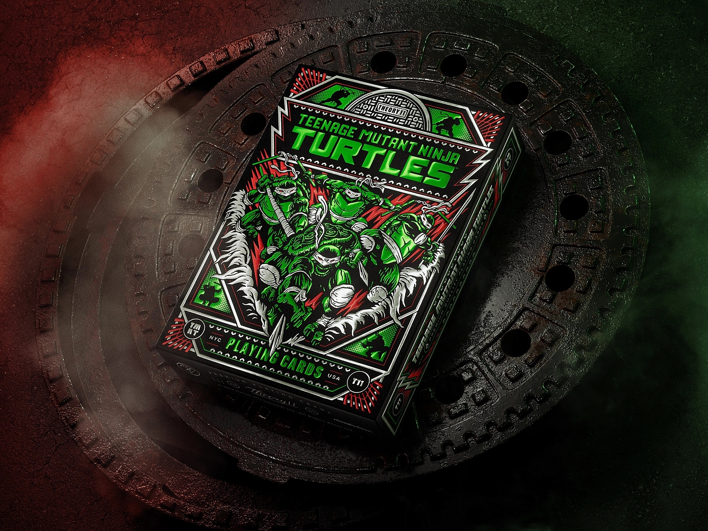 cgi，poker，card，originality，Teenage Mutant Ninja Turtles，