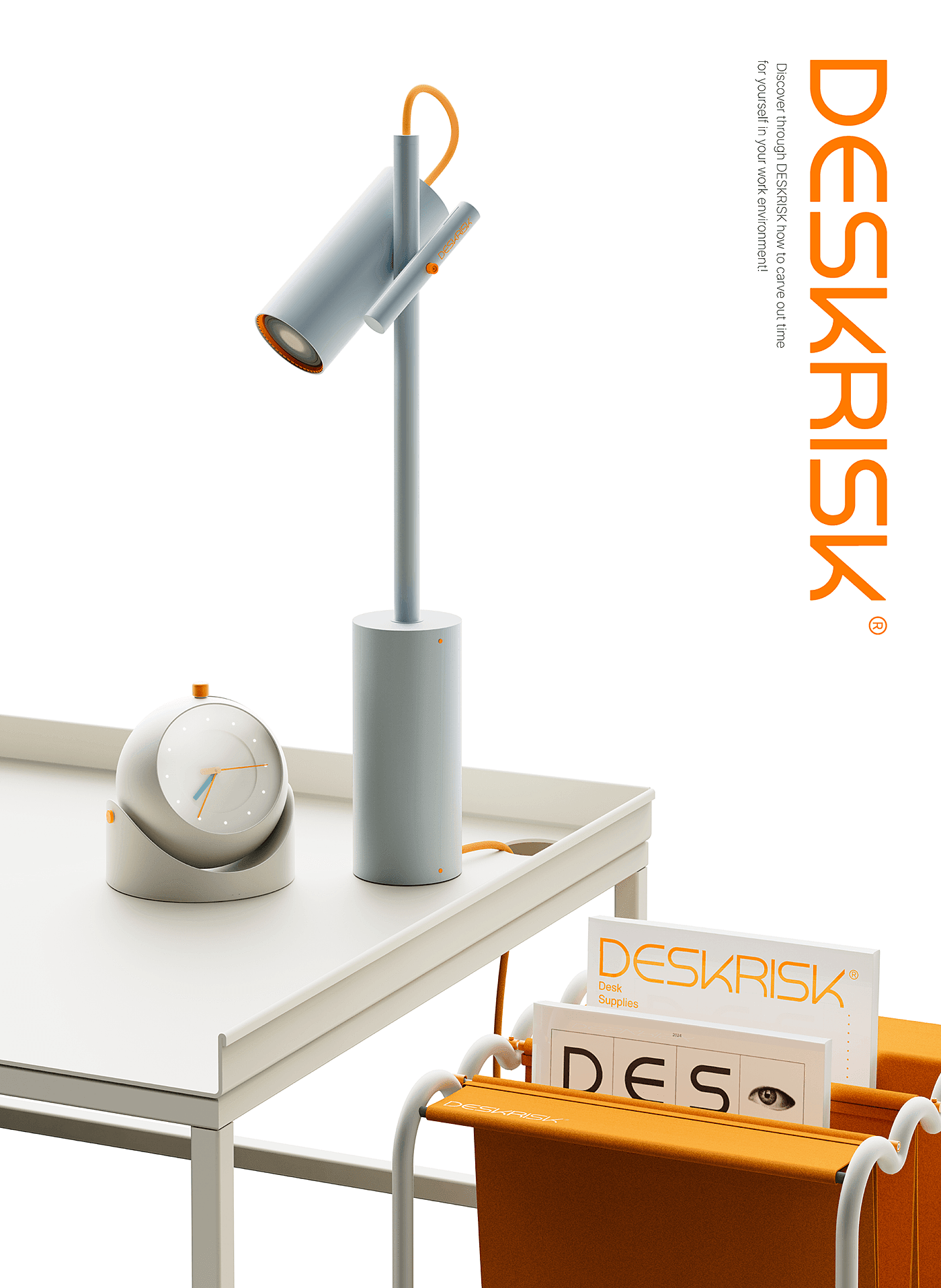 DESKRISK，办公桌，创意，家具，