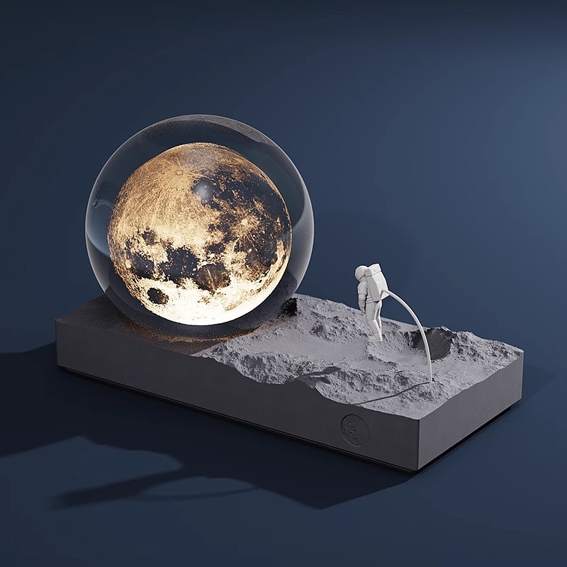 Cement night light，Atmosphere night light，Cement decoration，Home atmosphere ornaments，