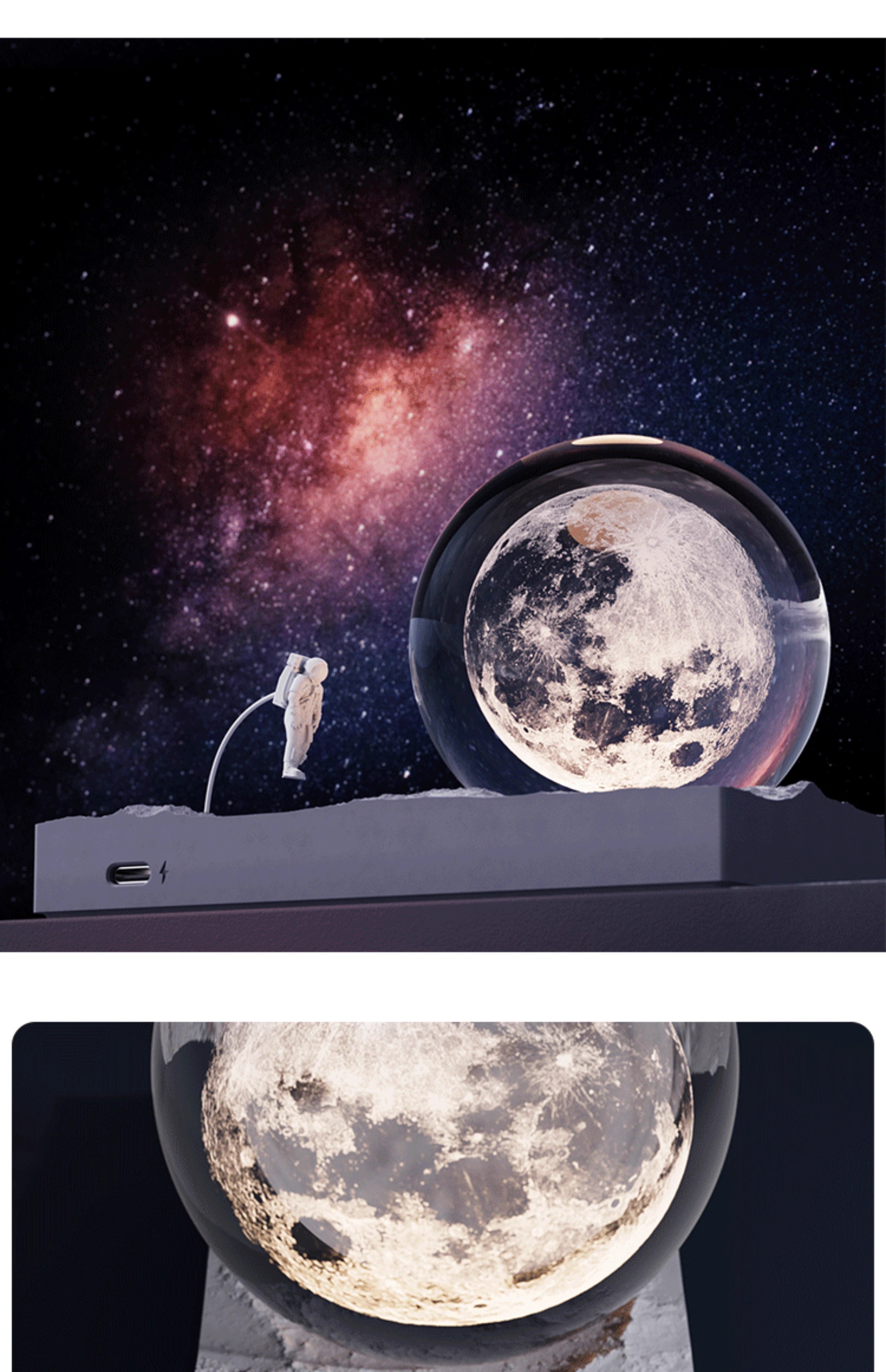 Cement night light，Atmosphere night light，Cement decoration，Home atmosphere ornaments，