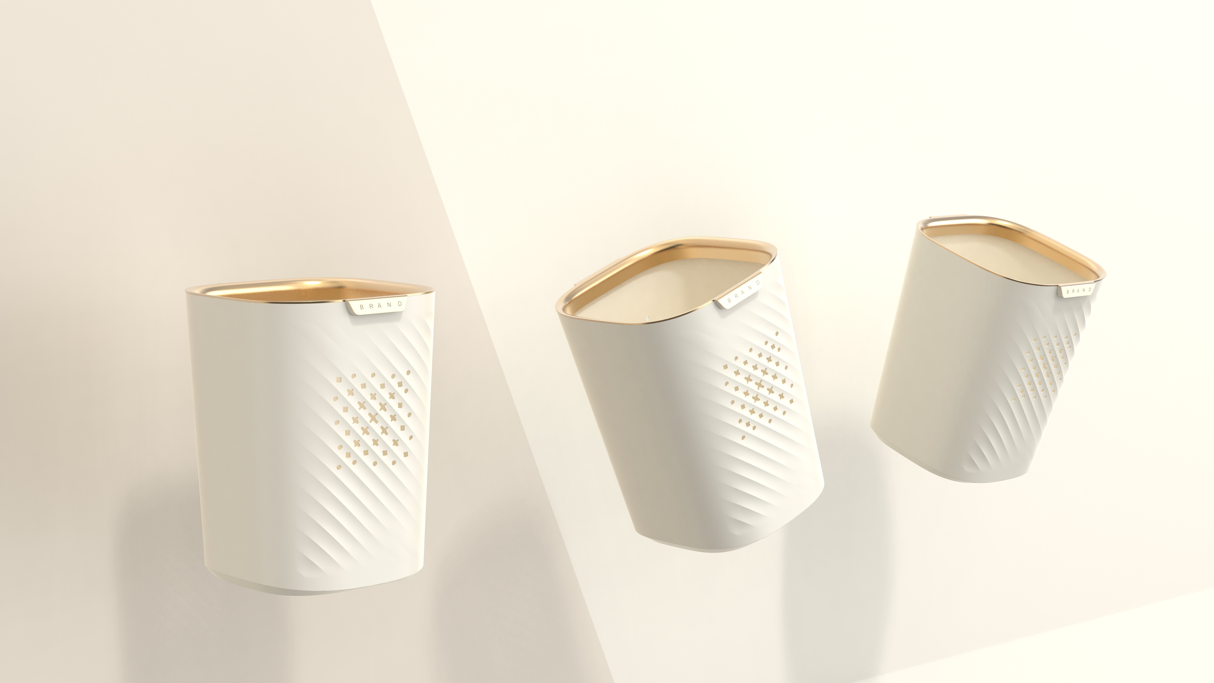 trash can，Hollow Trash，Creative trash can，Breathable and easy bagging trash can，Dopamine color matching，dopamine style，Light Luxury Style Trash Bin，