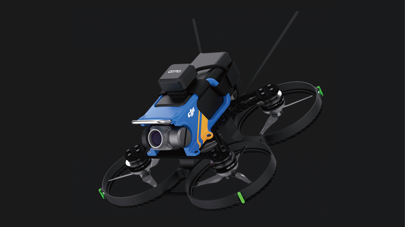 UAV，dji ，