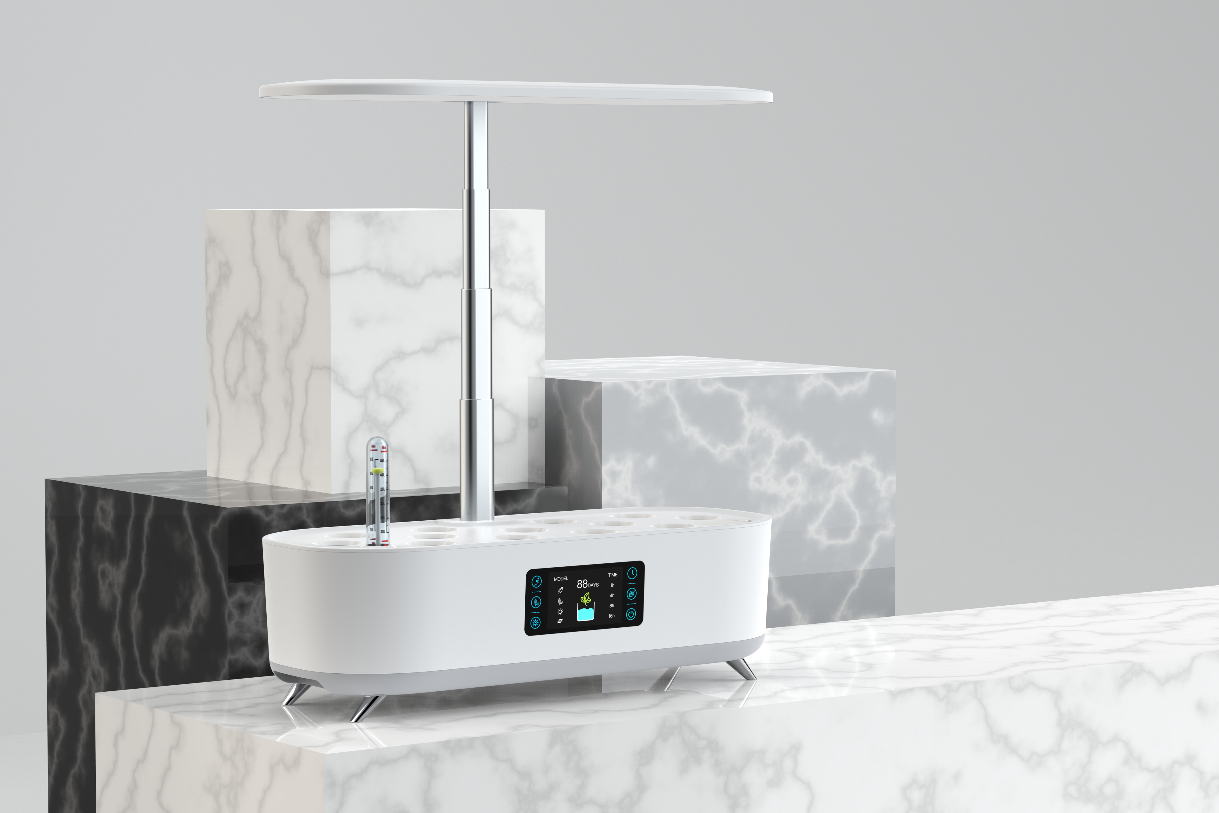 Plant planter，Petri dish，household electrical appliances，Plant lamp，ultraviolet rays，photosynthesis，Hydroponic culture，gardens，