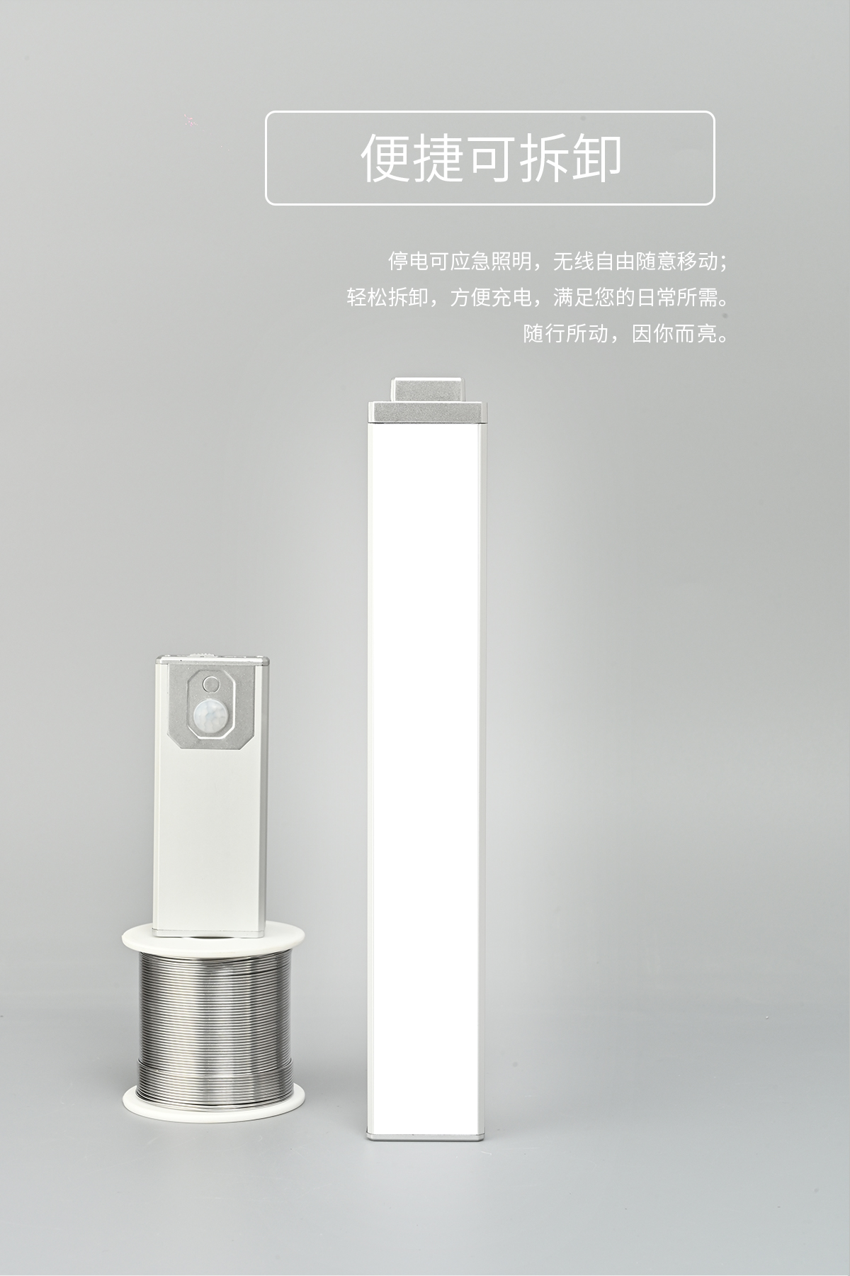 LED induction lamp，removable，Night light，Cabinet lamp，