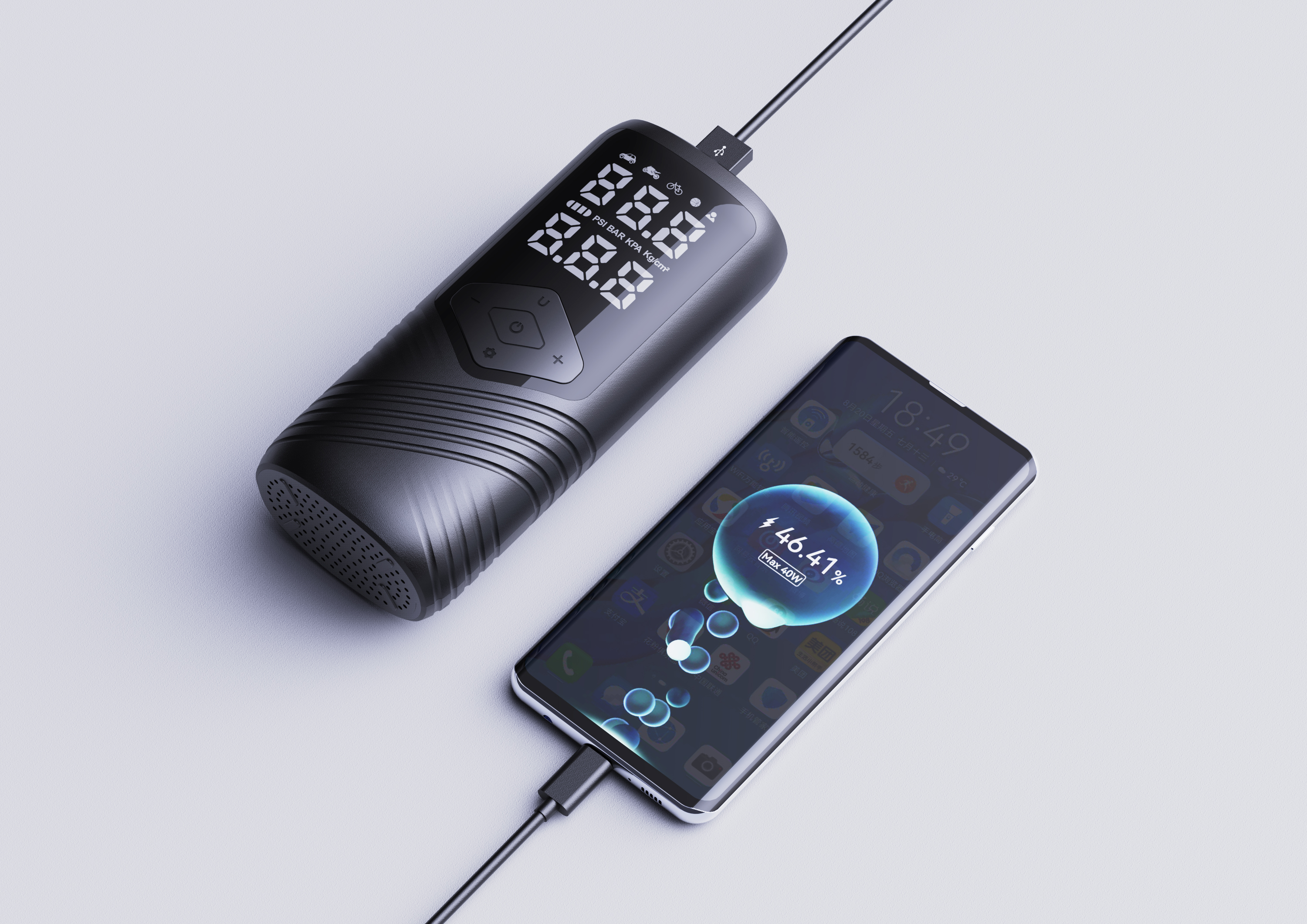 Air pump，vehicle，