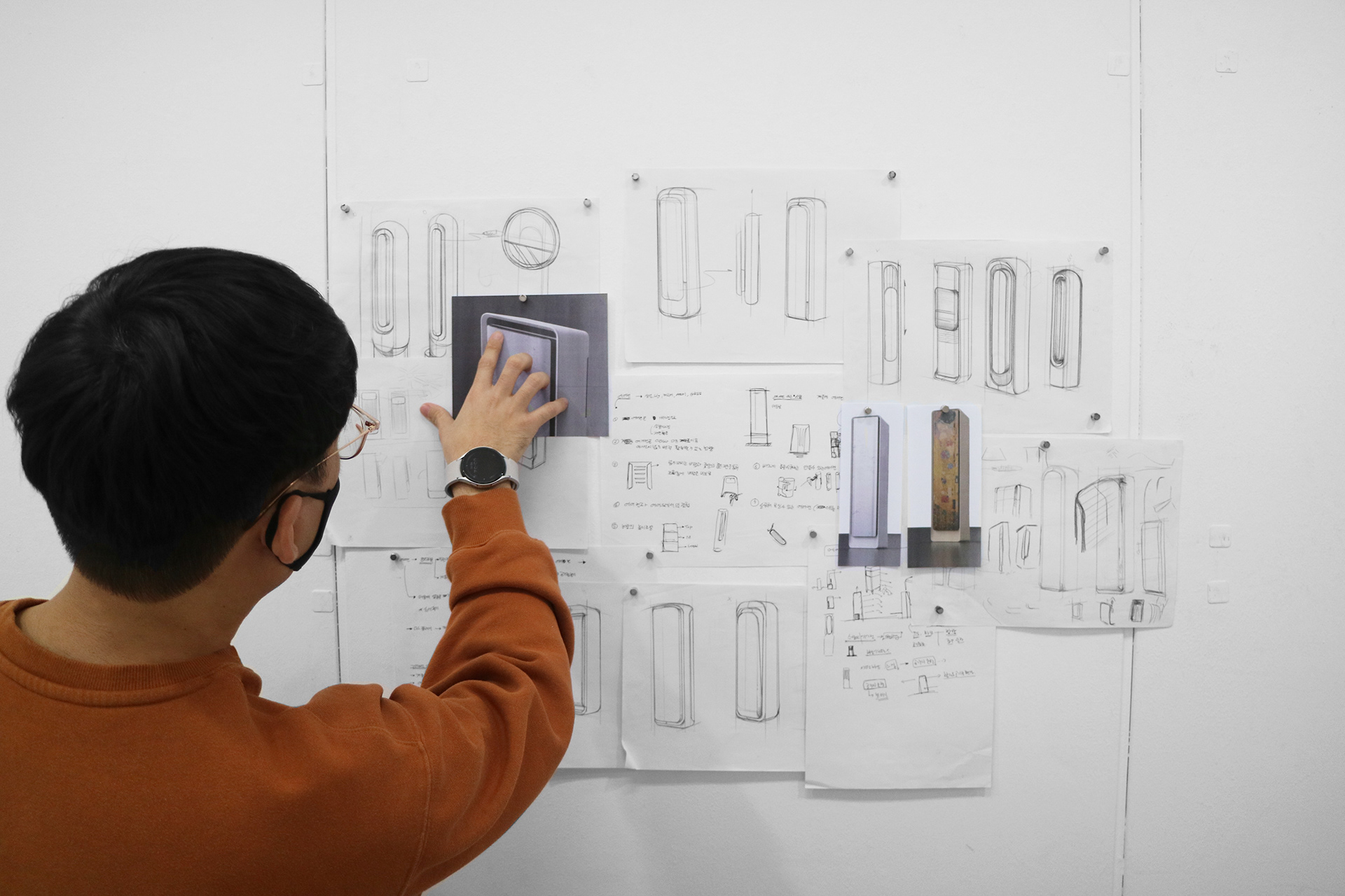 air conditioner，conceptual design，Large screen，