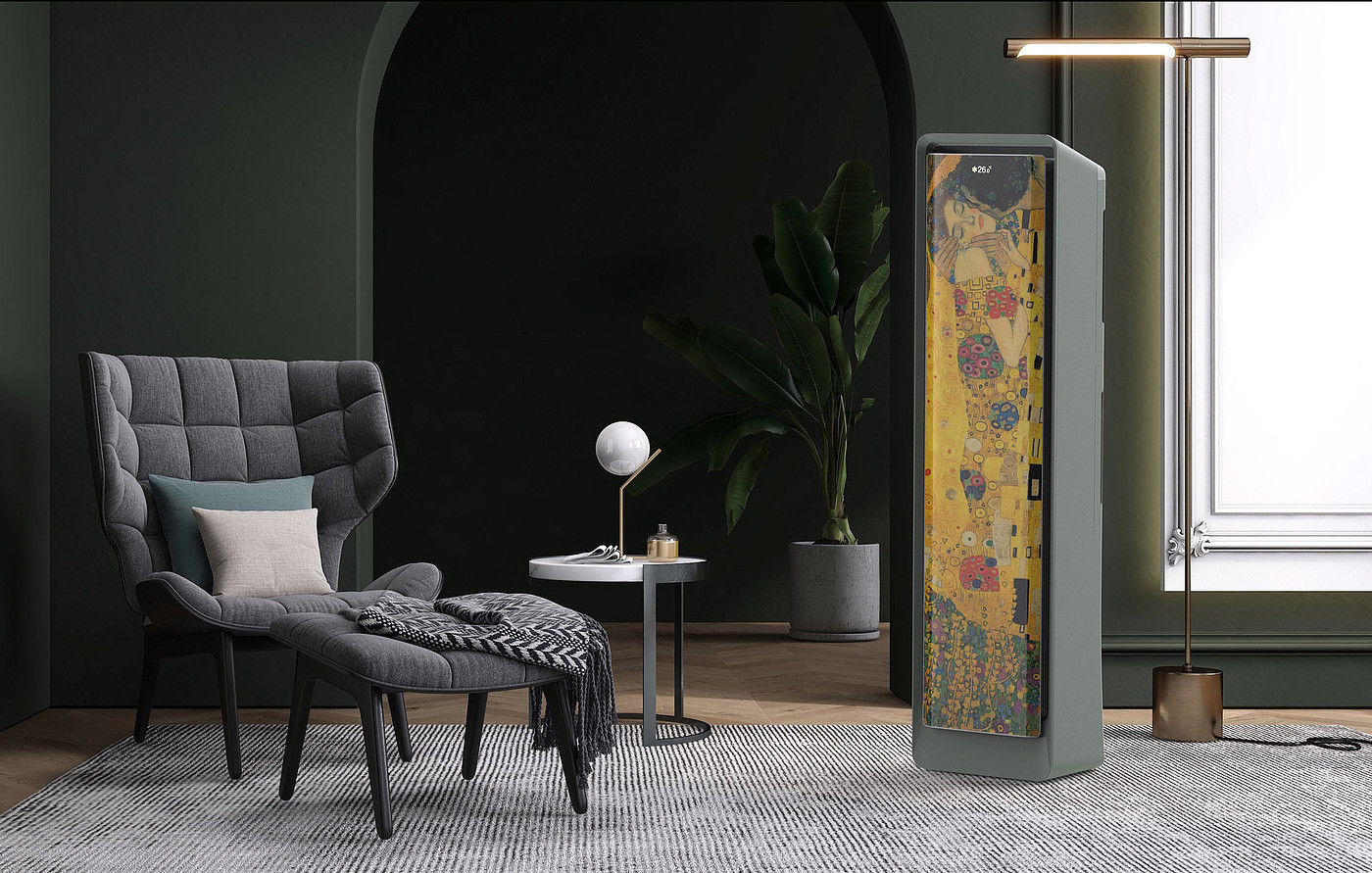 air conditioner，conceptual design，Large screen，