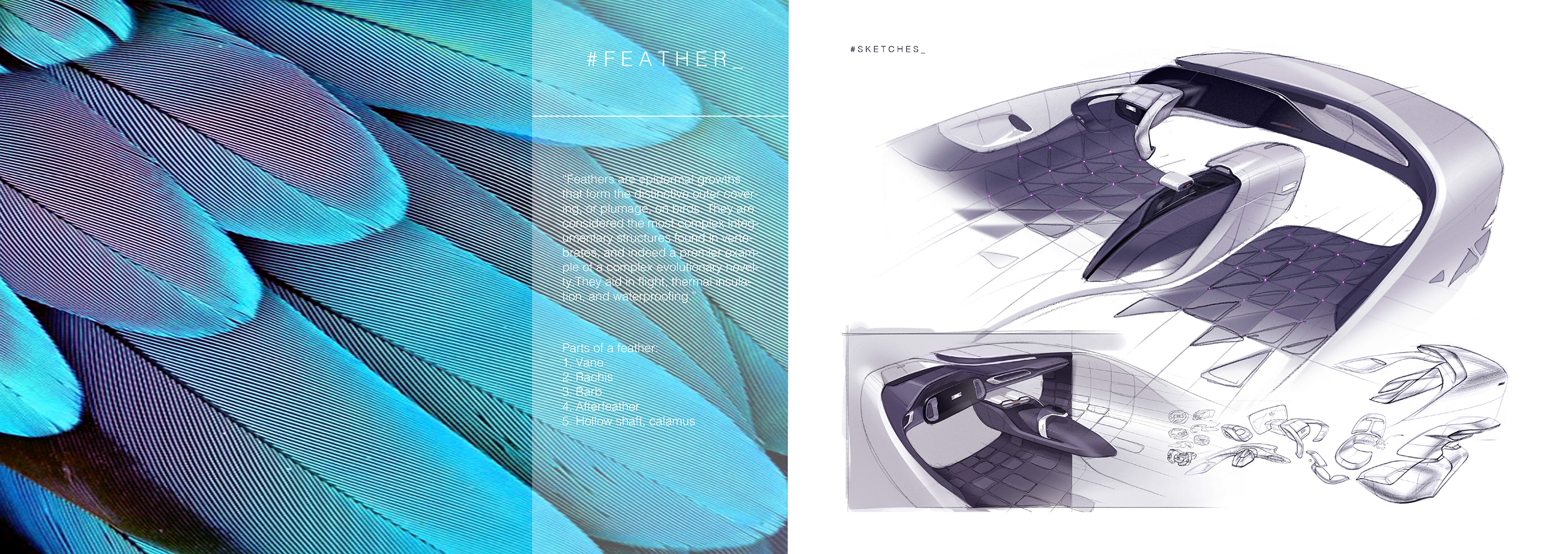 Automotive interior，design sketch，