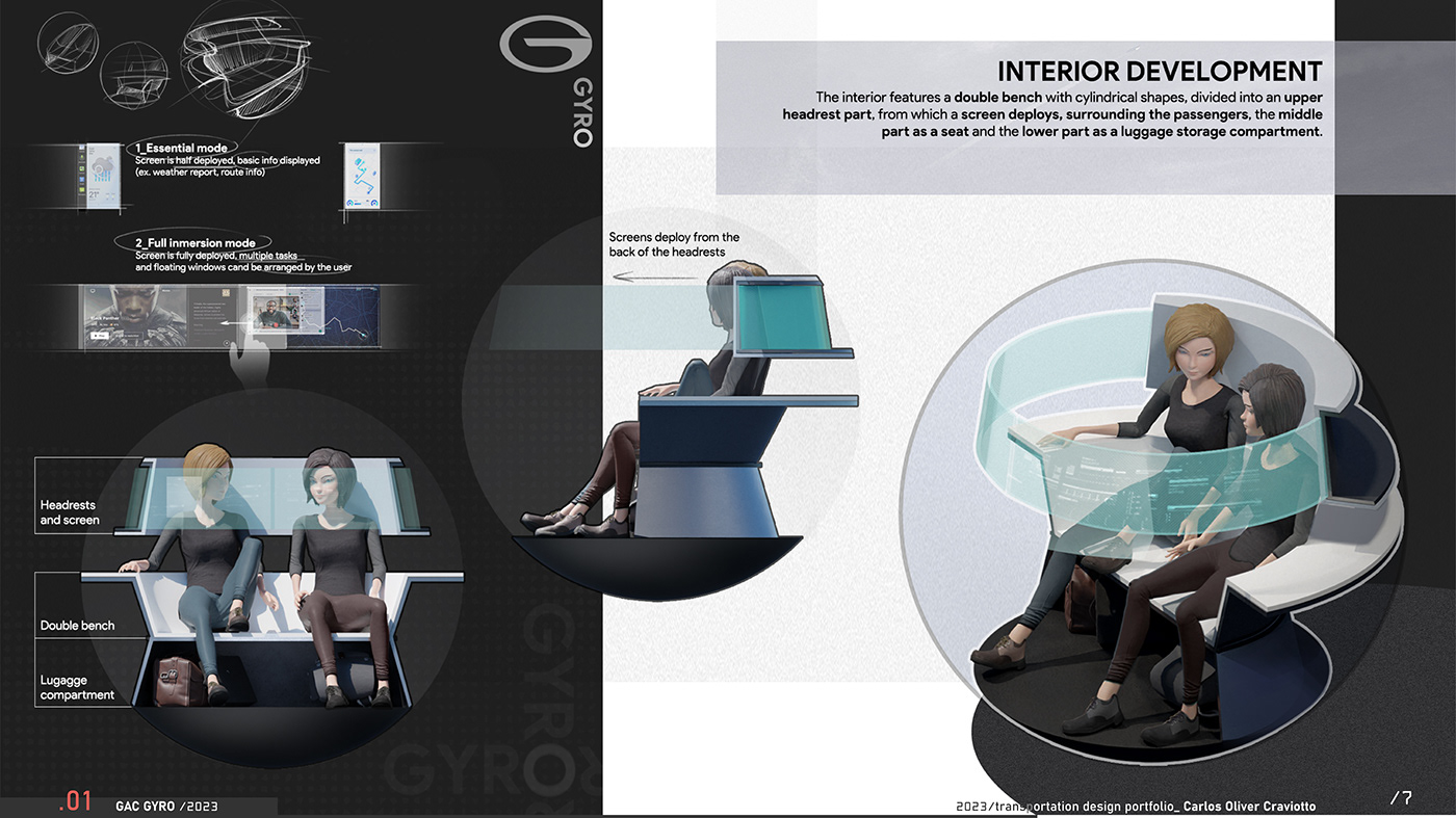 traffic，sample reels，2024，industrial design，Automobile design，