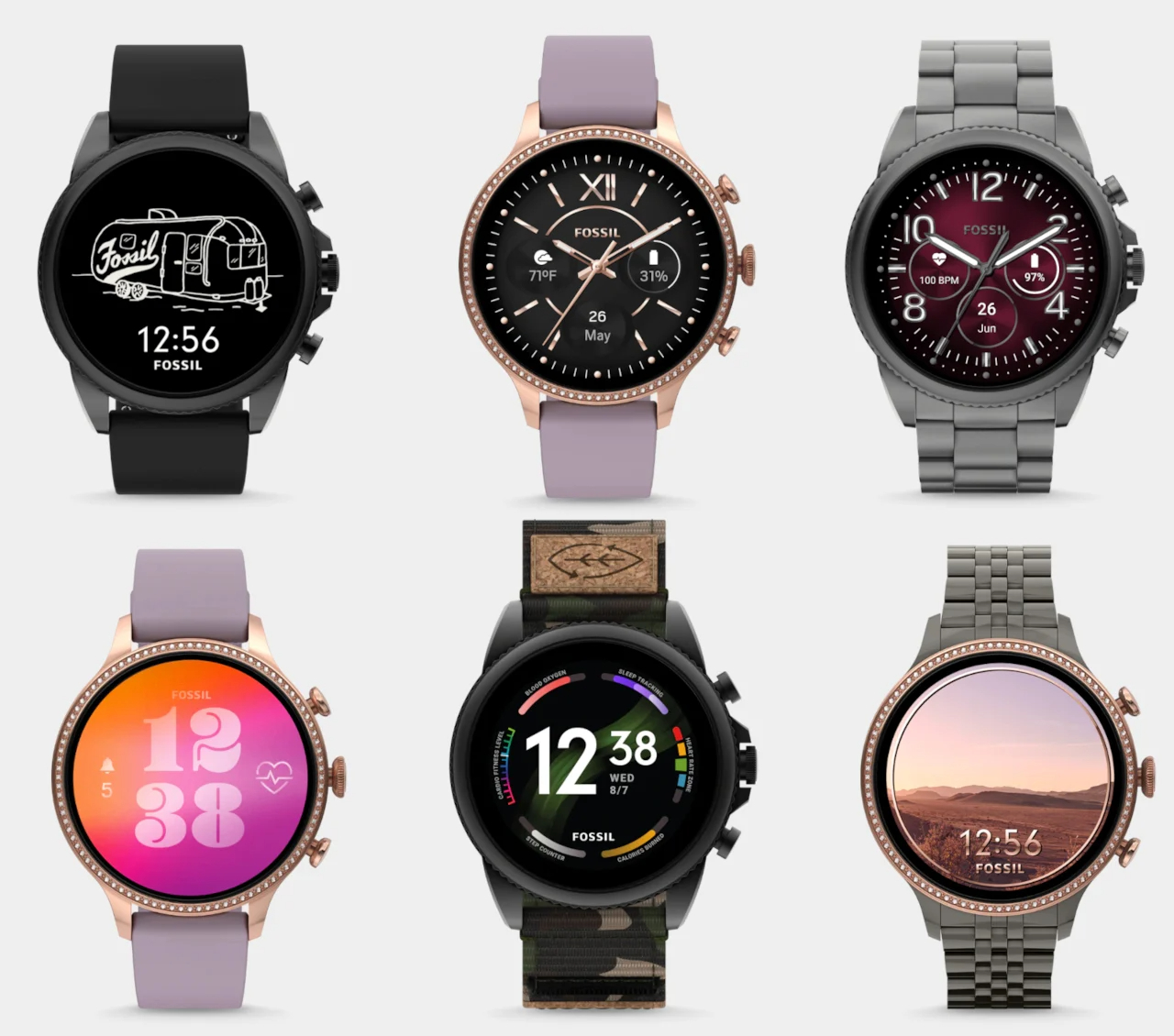 fossil，Intelligent Watch，Designer watches，