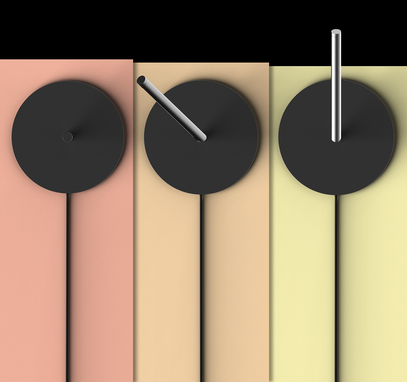 Stick light，concept，industrial design，3d，