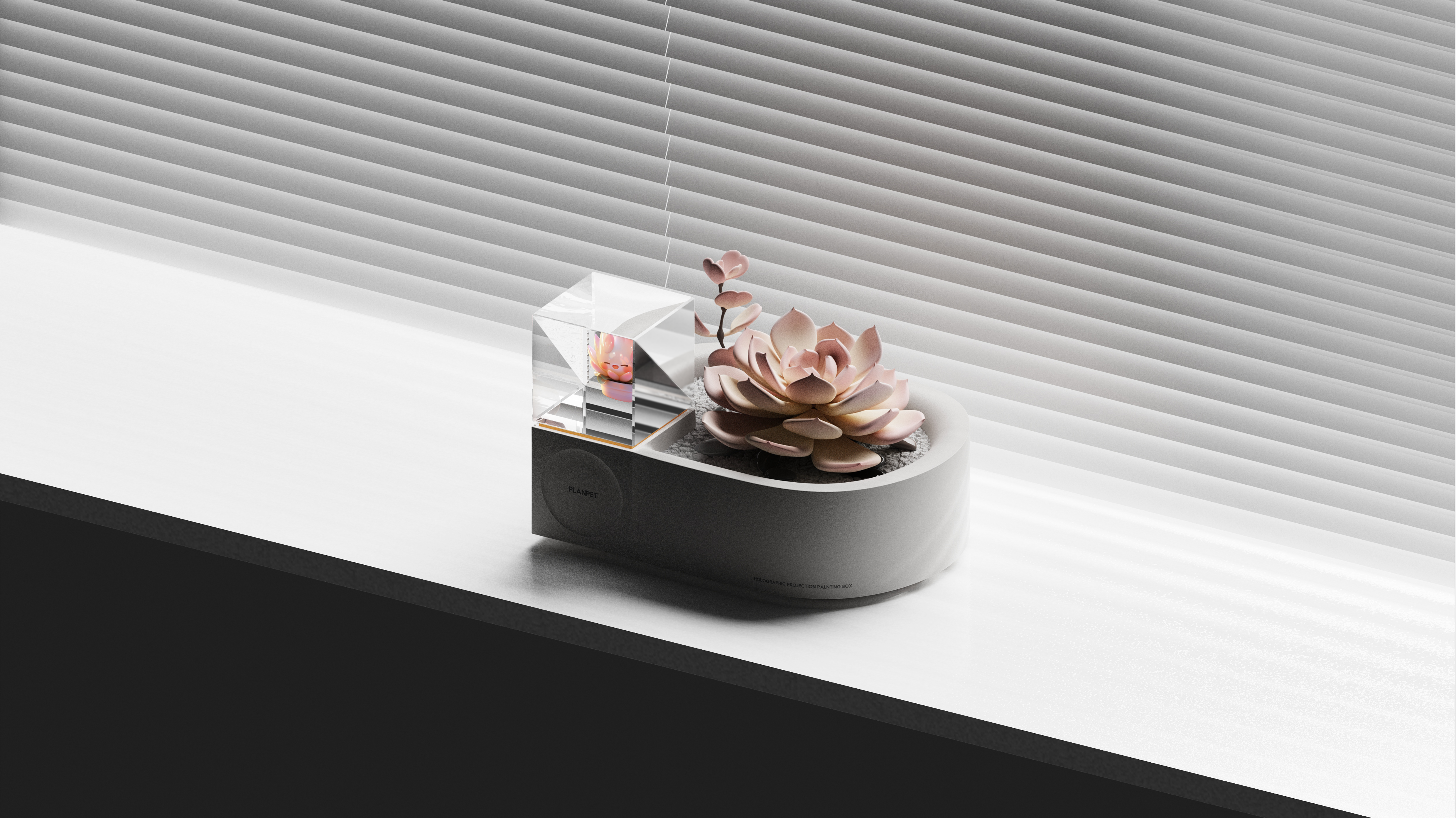 Botany，plant，Pets，curing，intelligence，Planting box，holographic，