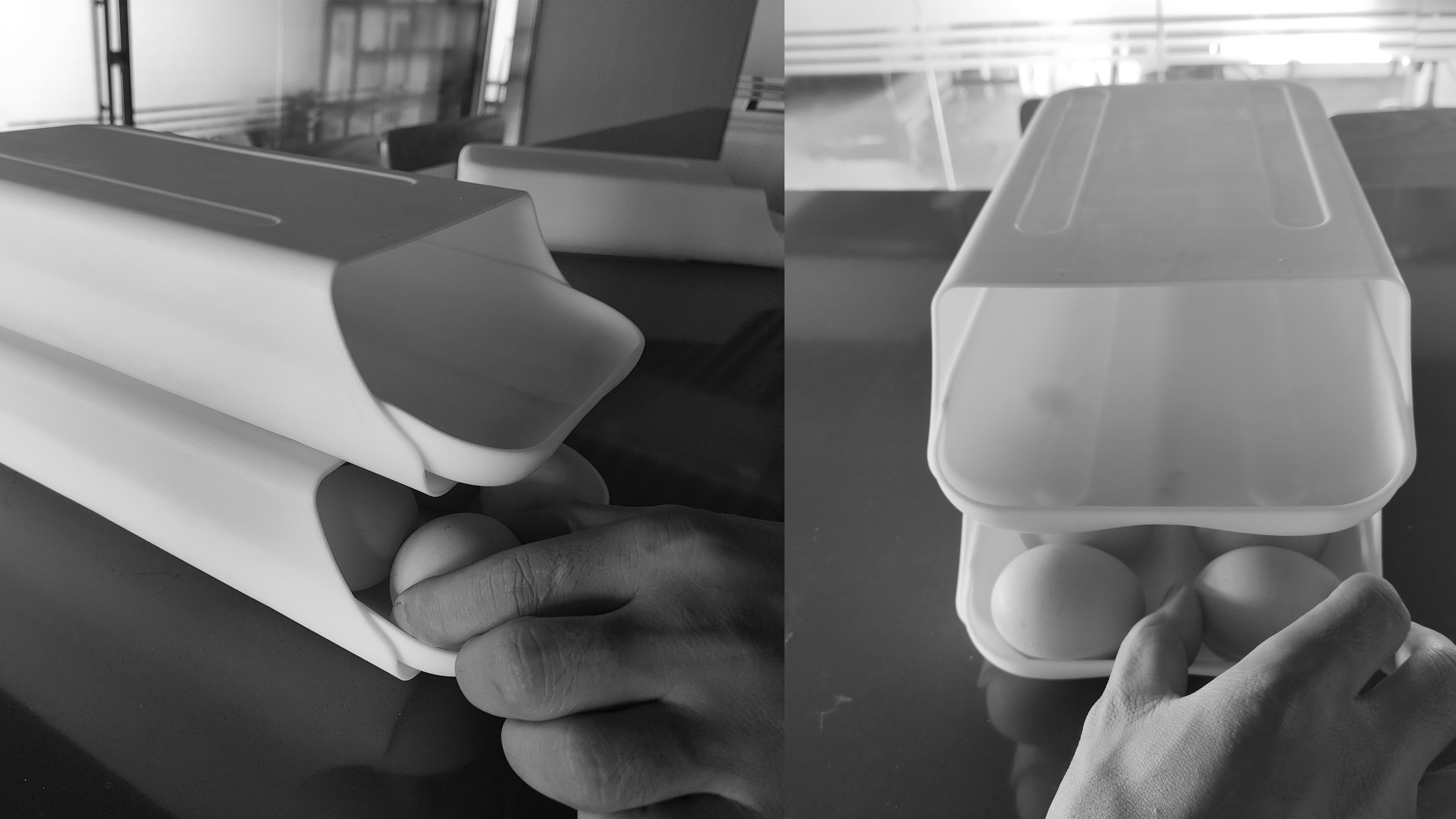 rolling egg box, automatic rolling egg box, egg box，